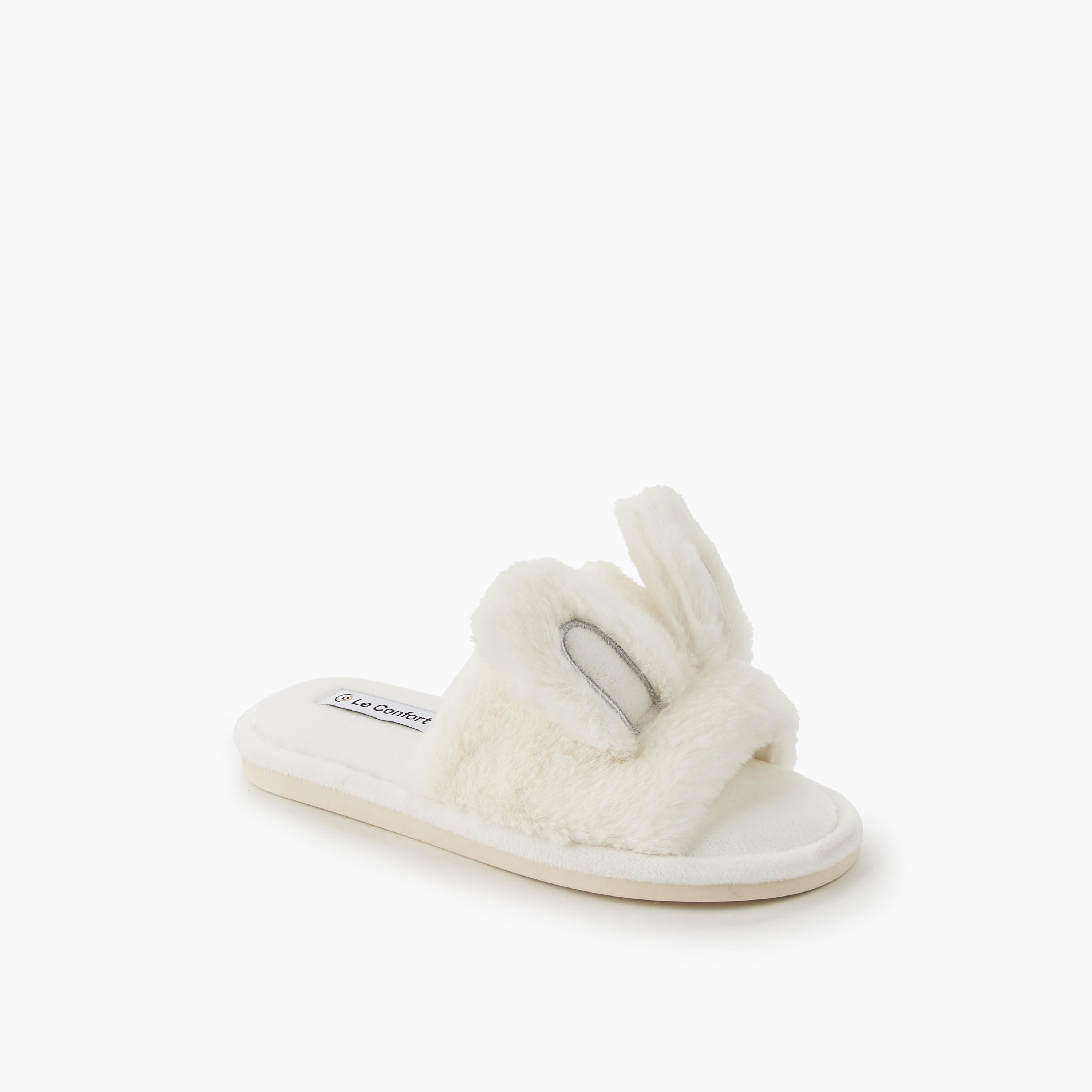 Le Confort Women Bunny Ear Bedroom Slides-women-shoes-bedroomslippers-image-3