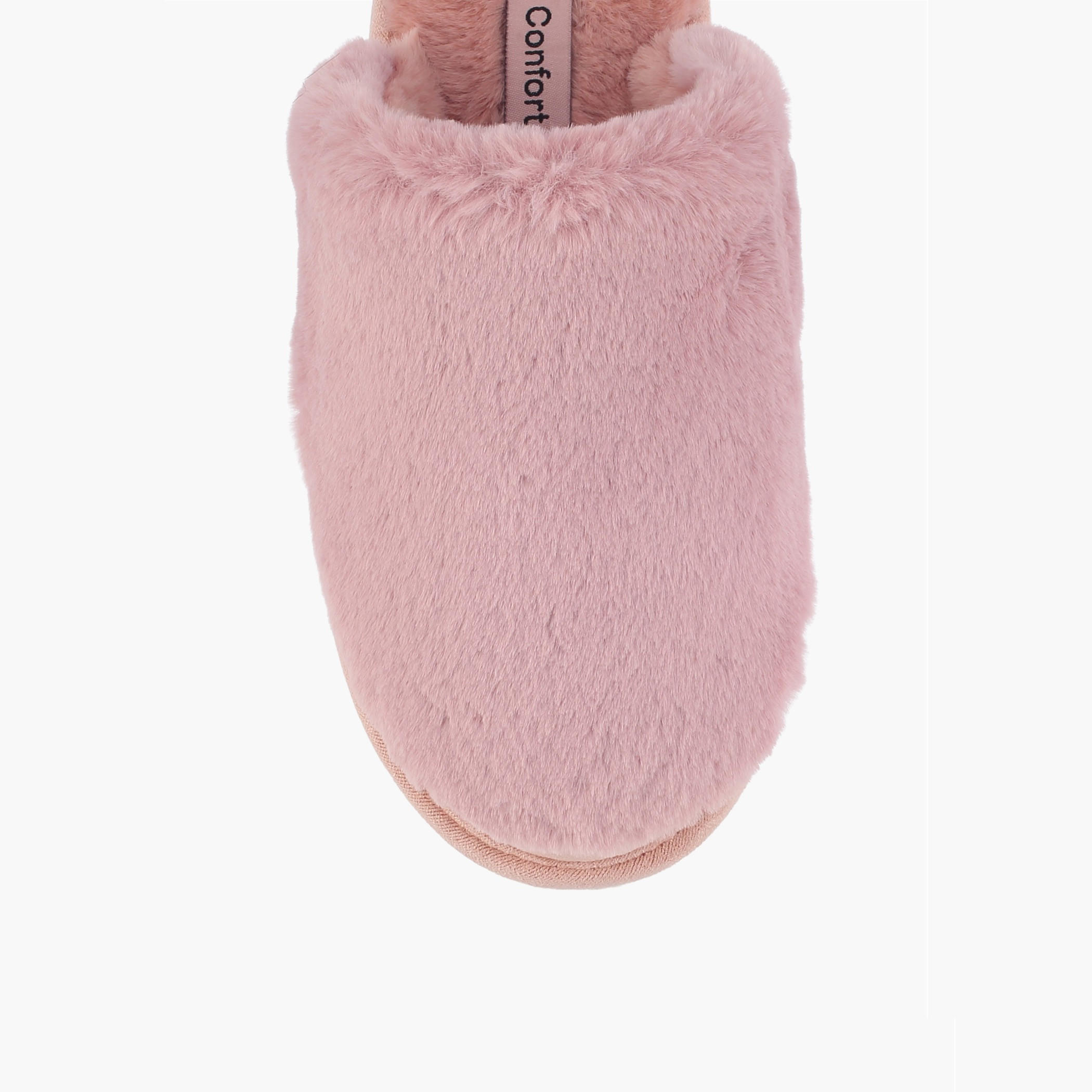 Le Confort Women Faux Fur Textured Bedroom Mules-women-shoes-bedroomslippers-image-3