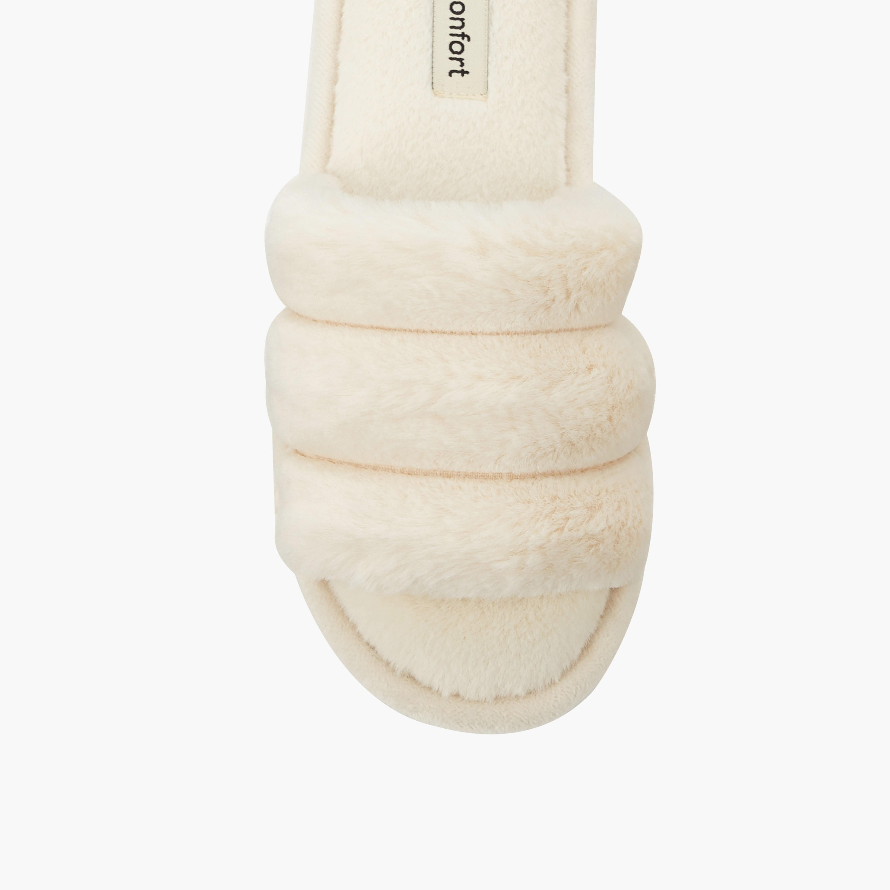Le Confort Women Faux Fur Bedroom Slippers-women-shoes-bedroomslippers-image-4