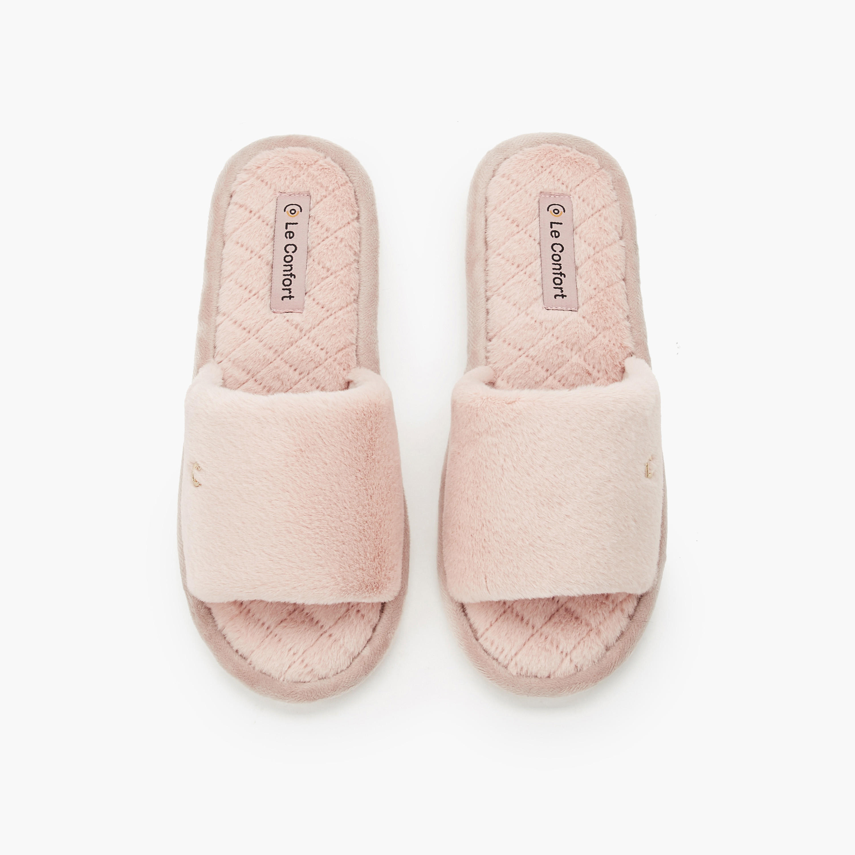 شبشب غرفة نوم مبطّن سهل الارتداء من لو كونفورت-women-shoes-bedroomslippers-image-1