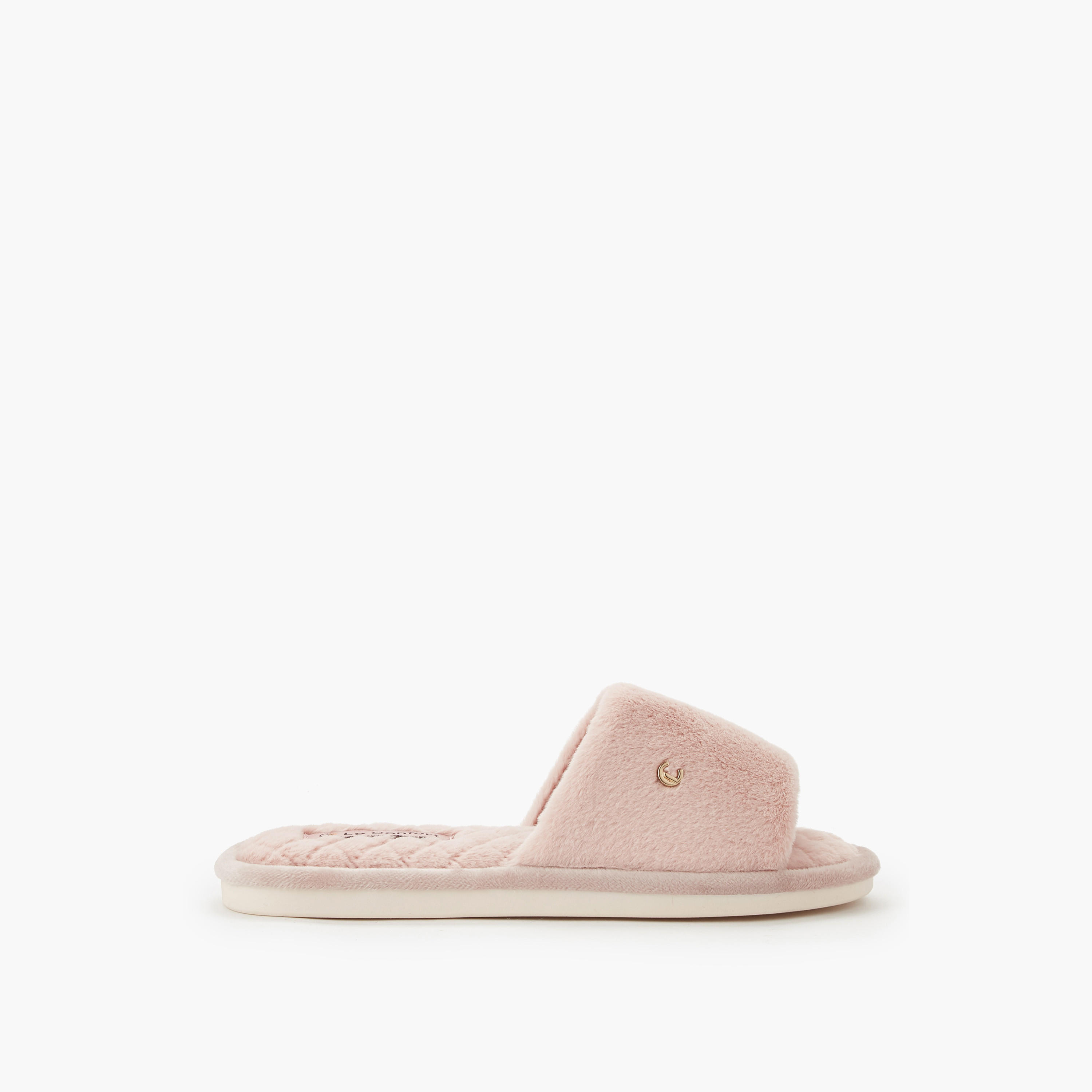 شبشب غرفة نوم مبطّن سهل الارتداء من لو كونفورت-women-shoes-bedroomslippers-image-2