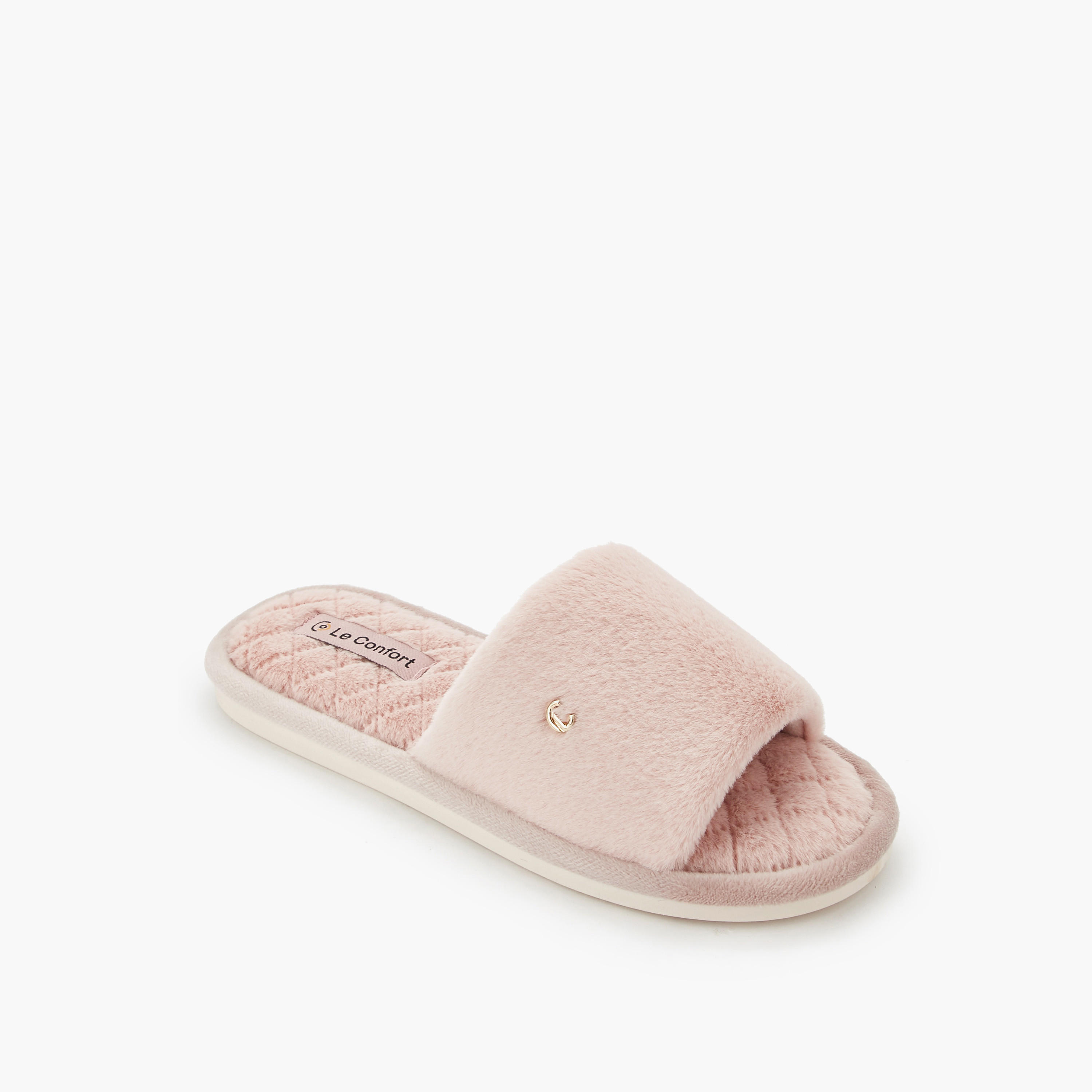 شبشب غرفة نوم مبطّن سهل الارتداء من لو كونفورت-women-shoes-bedroomslippers-image-3