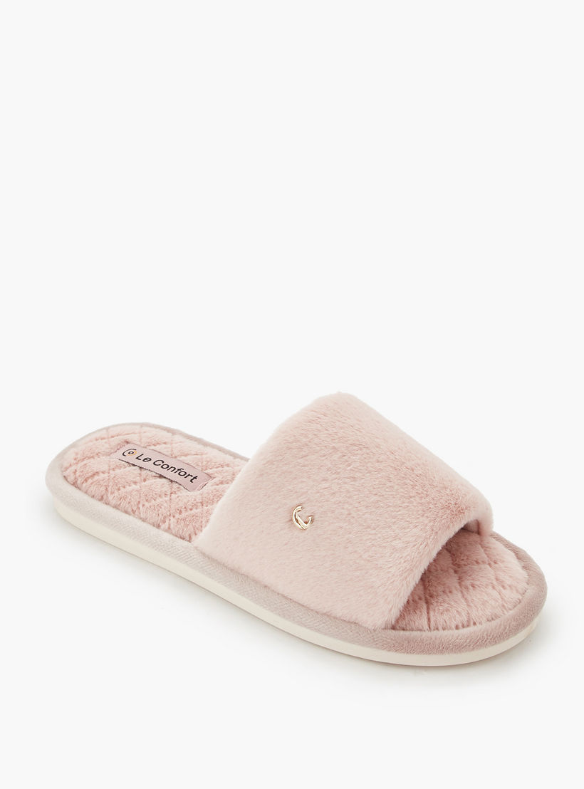 شبشب غرفة نوم مبطّن سهل الارتداء من لو كونفورت-women-shoes-bedroomslippers-image-3