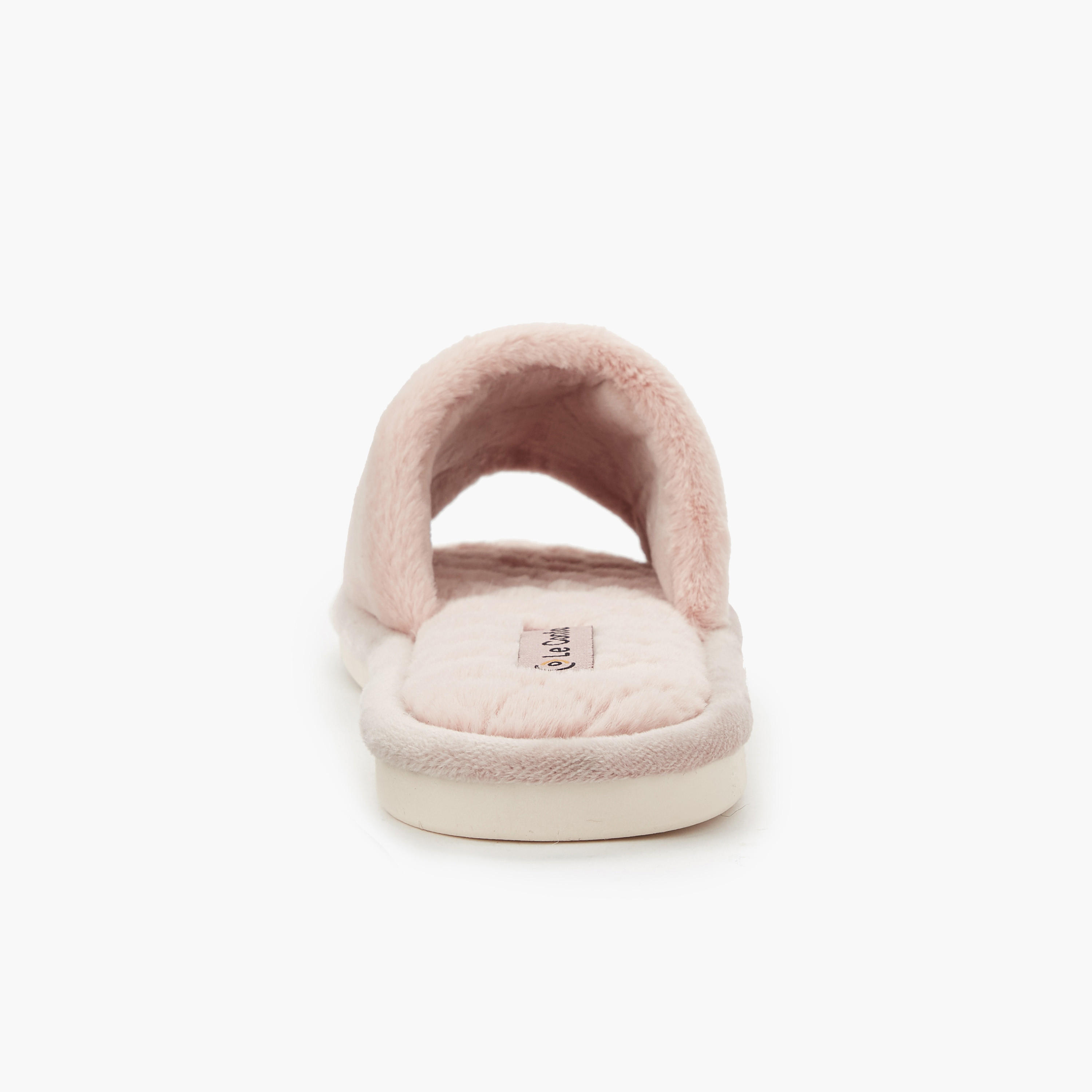 شبشب غرفة نوم مبطّن سهل الارتداء من لو كونفورت-women-shoes-bedroomslippers-image-4