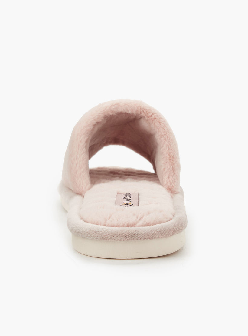 شبشب غرفة نوم مبطّن سهل الارتداء من لو كونفورت-women-shoes-bedroomslippers-image-4