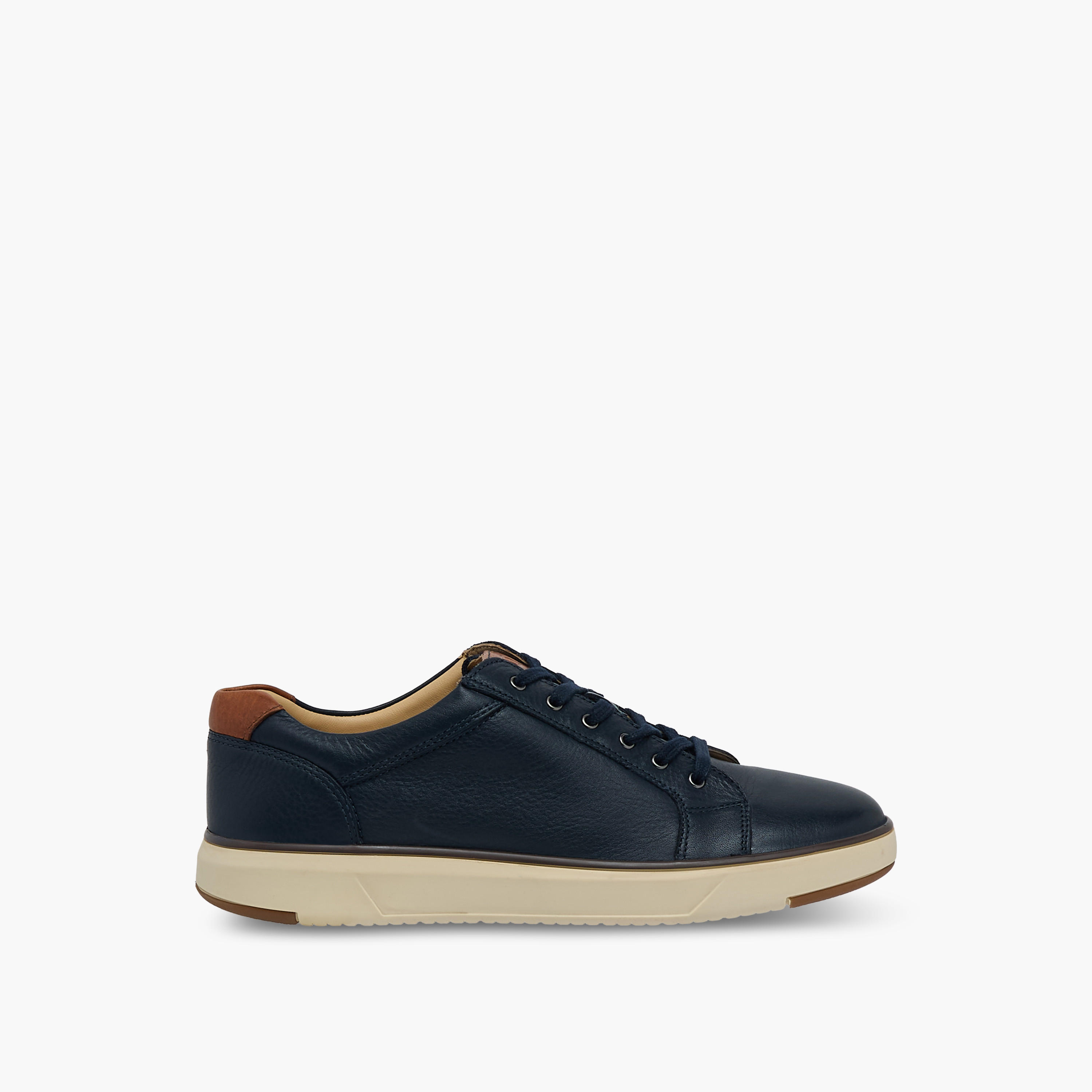 Duchini Men Leather Lace-Up Ankle Sneakers-men-shoes-sneakers-image-3