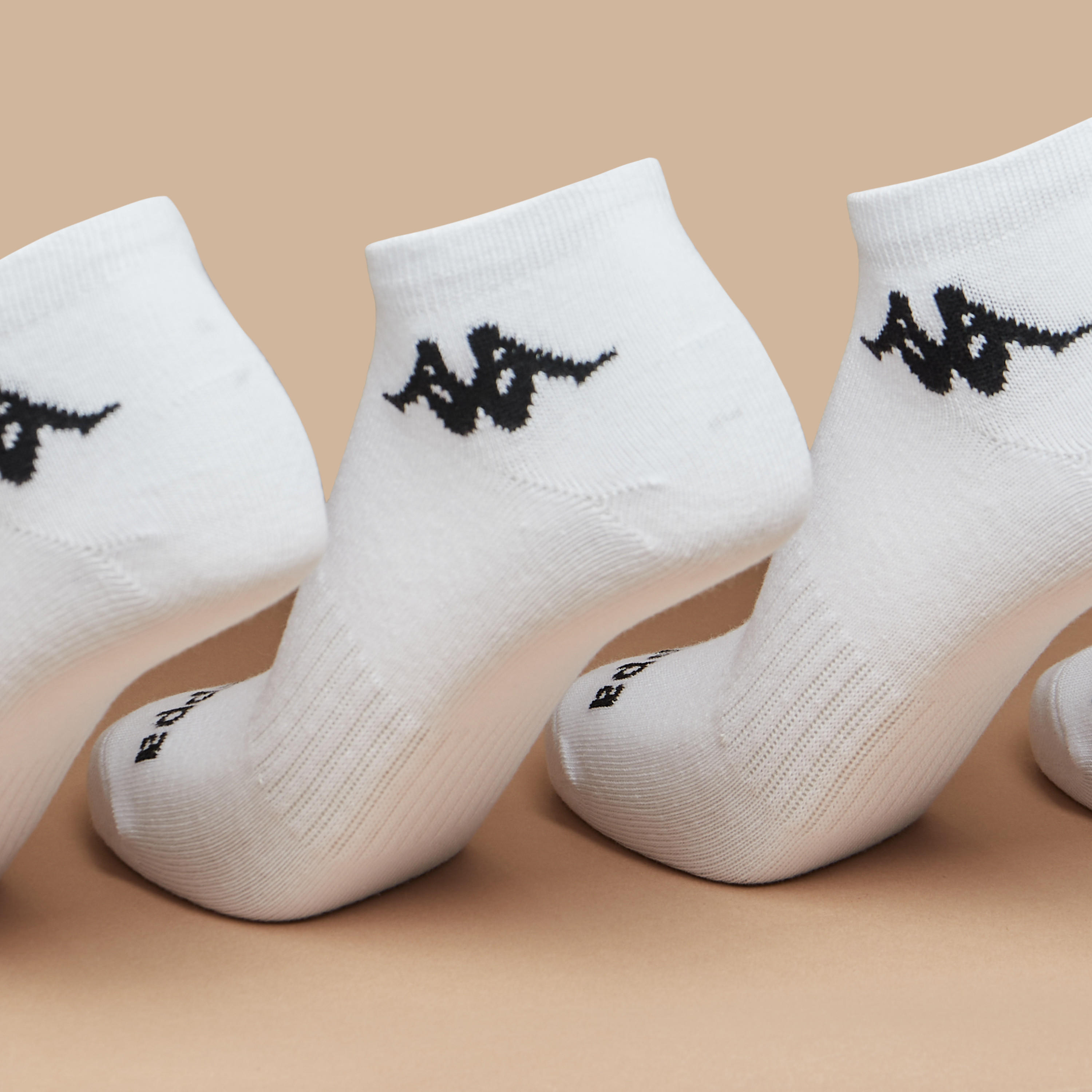Kappa Logo Detail Ankle Length Sports Socks - Set of 6-girls-accessories-socks-image-2