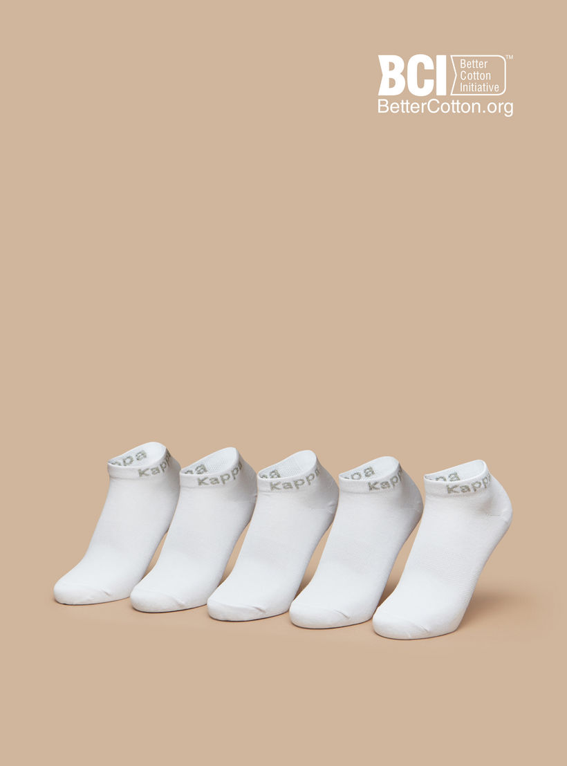 Kappa Solid Ankle Length Sports Socks - Set of 5-girls-accessories-socks-image-1