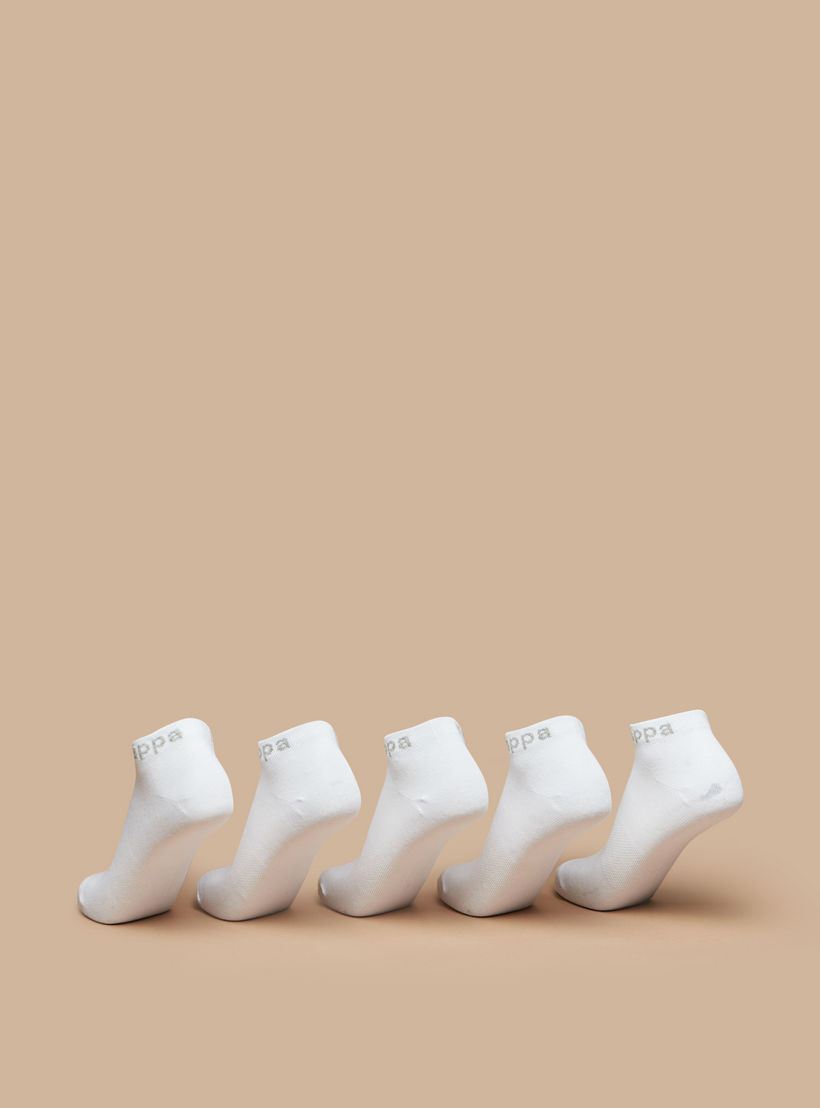 Kappa Solid Ankle Length Sports Socks - Set of 5-girls-accessories-socks-image-3