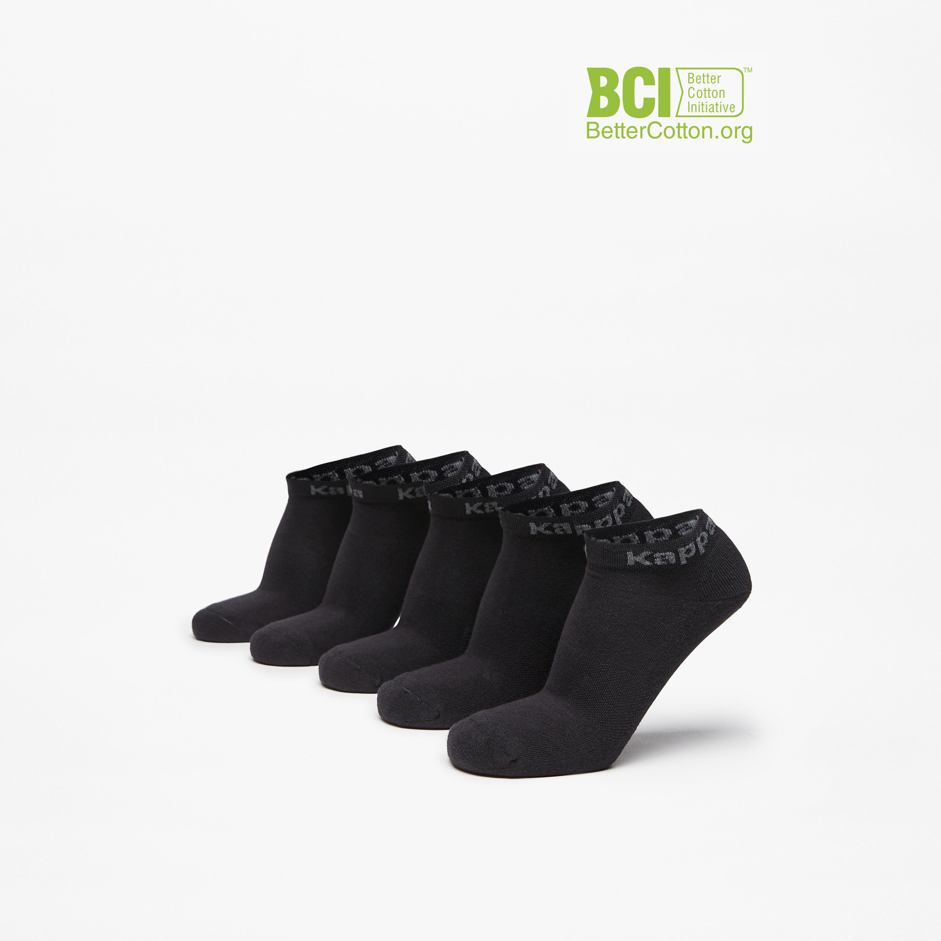 جوارب مبطنة طول الكاحل بطبعات من كابا - طقم من 5 أزواج-men-socks-image-1