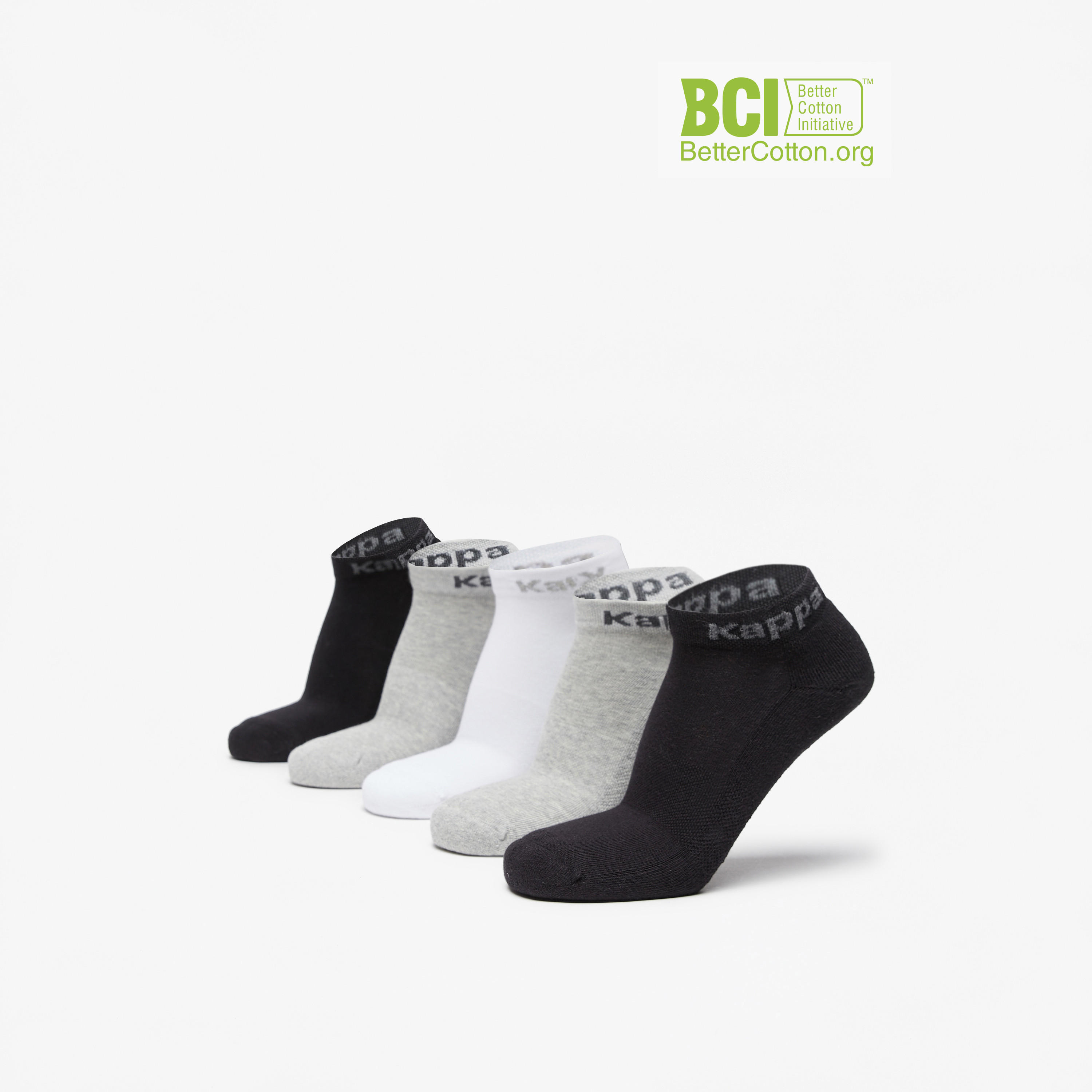 جوارب مبطنة طول الكاحل بطبعات من كابا - طقم من 5 أزواج-men-socks-image-1