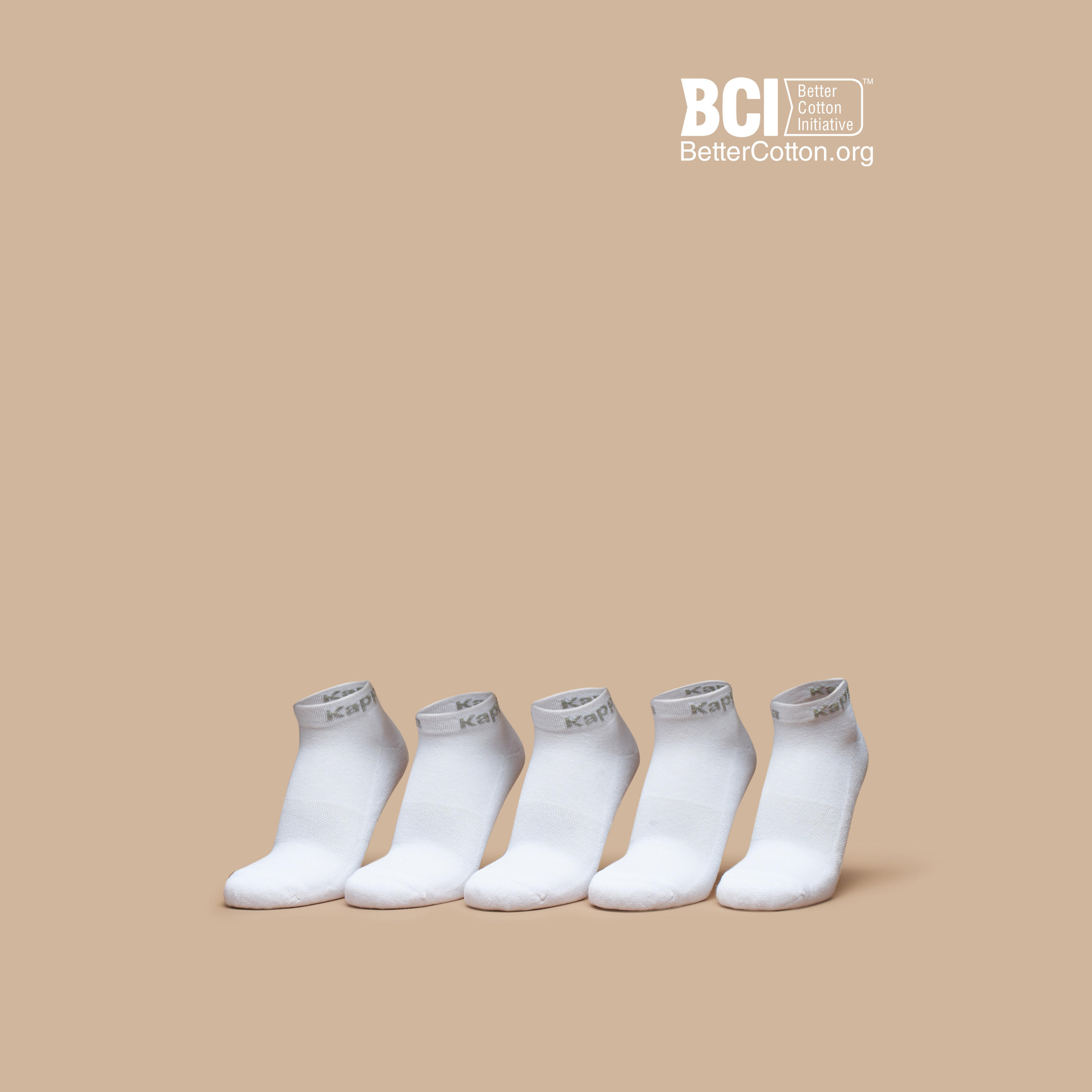 Kappa Printed Ankle Length Cushioned Socks - Set of 5-men-socks-image-1