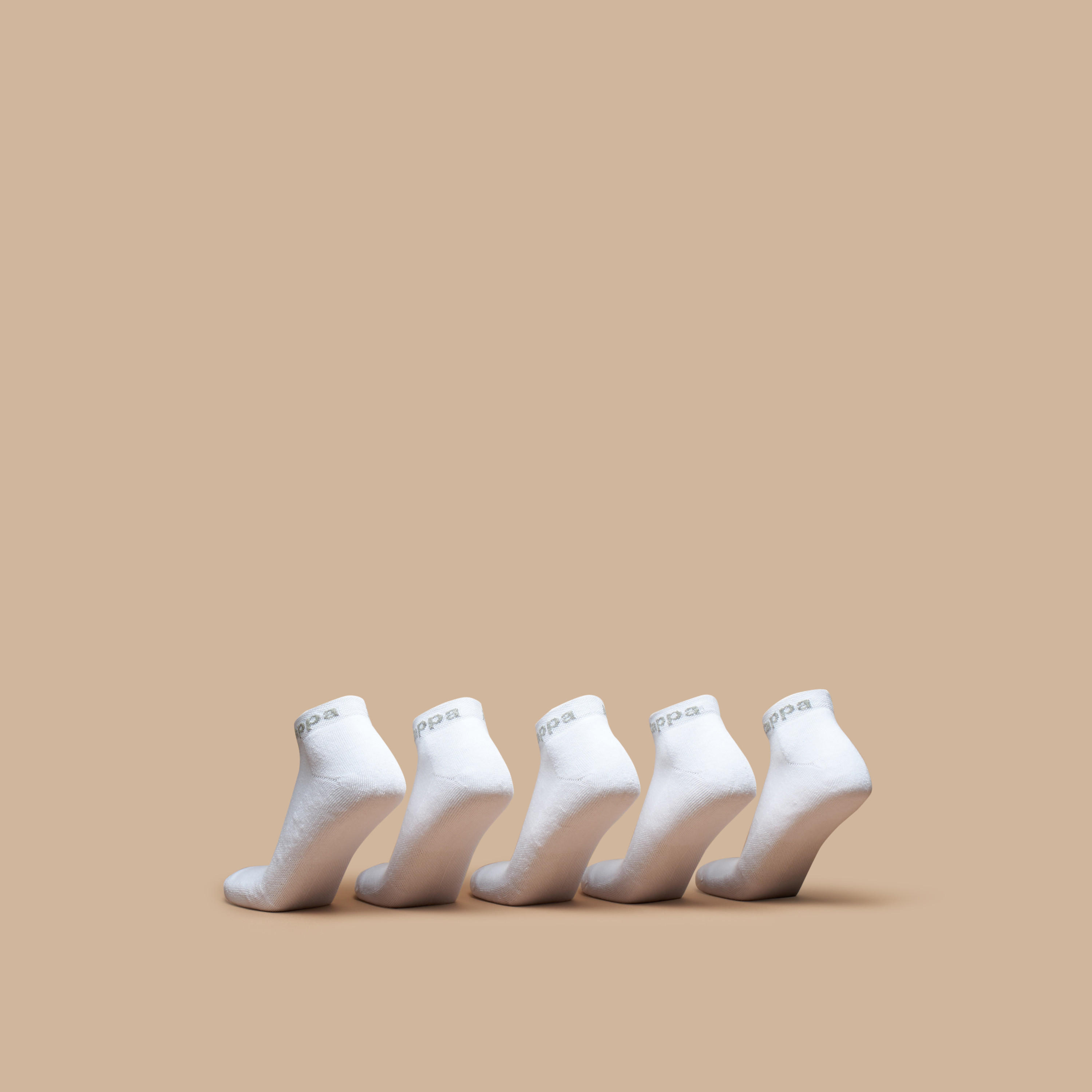 Kappa Printed Ankle Length Cushioned Socks - Set of 5-men-socks-image-3