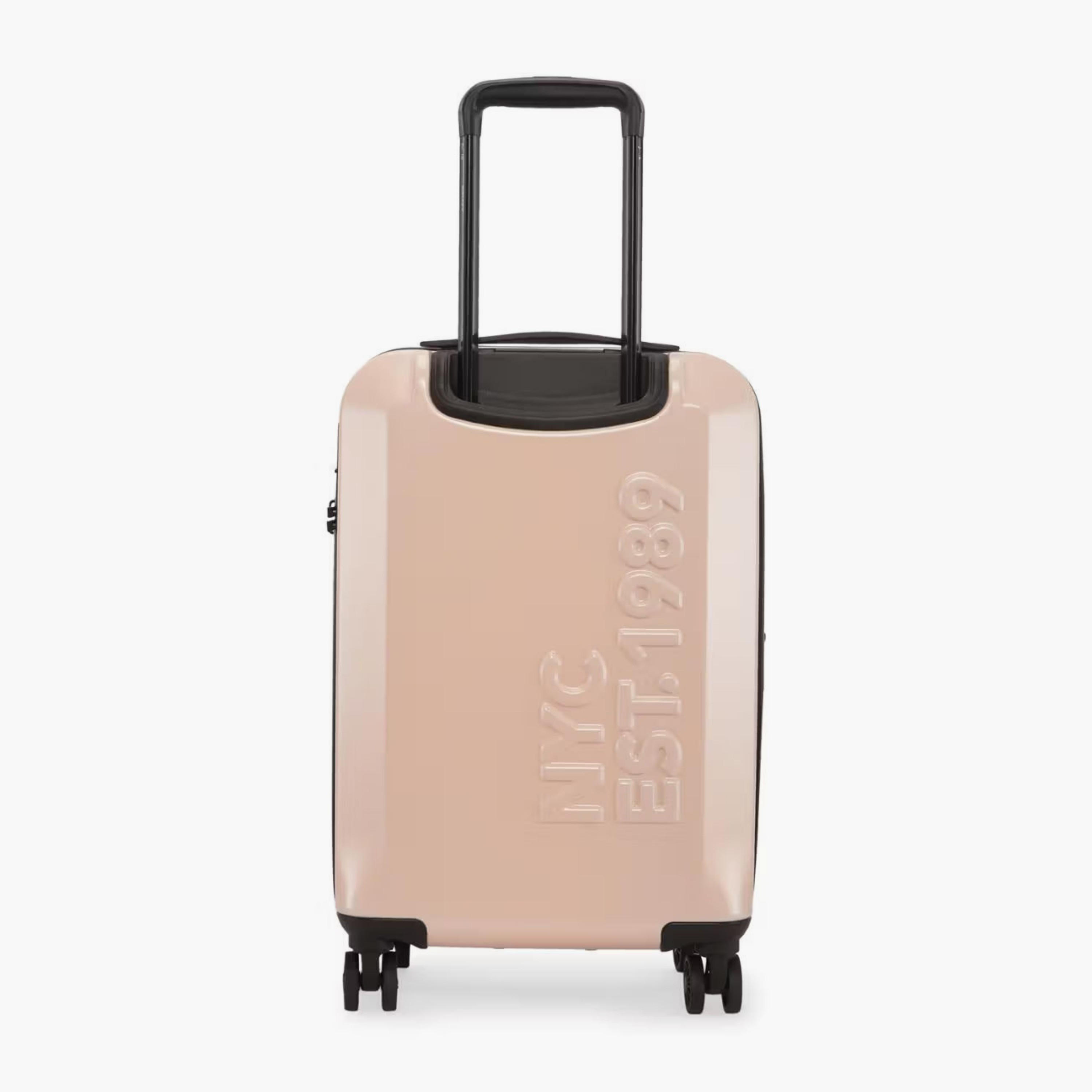 شنطة سفر ترولي صلبة بمقبض قابل للسحب ونقوش الشعار من دي كي إن واي - شنطة مقصورة 20 بوصة-travel-luggagesandbags-luggage-image-3
