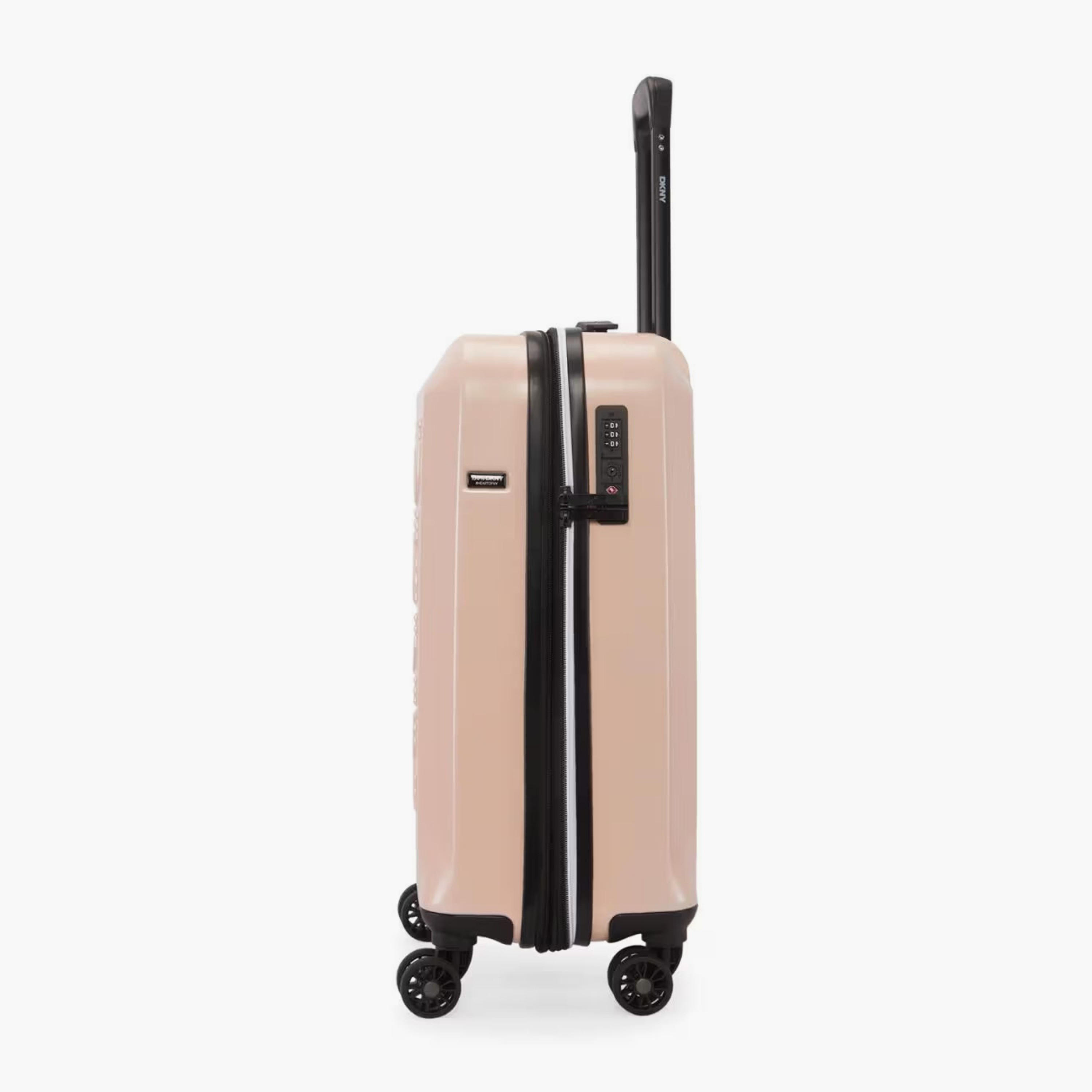 شنطة سفر ترولي صلبة بمقبض قابل للسحب ونقوش الشعار من دي كي إن واي - شنطة مقصورة 20 بوصة-travel-luggagesandbags-luggage-image-5