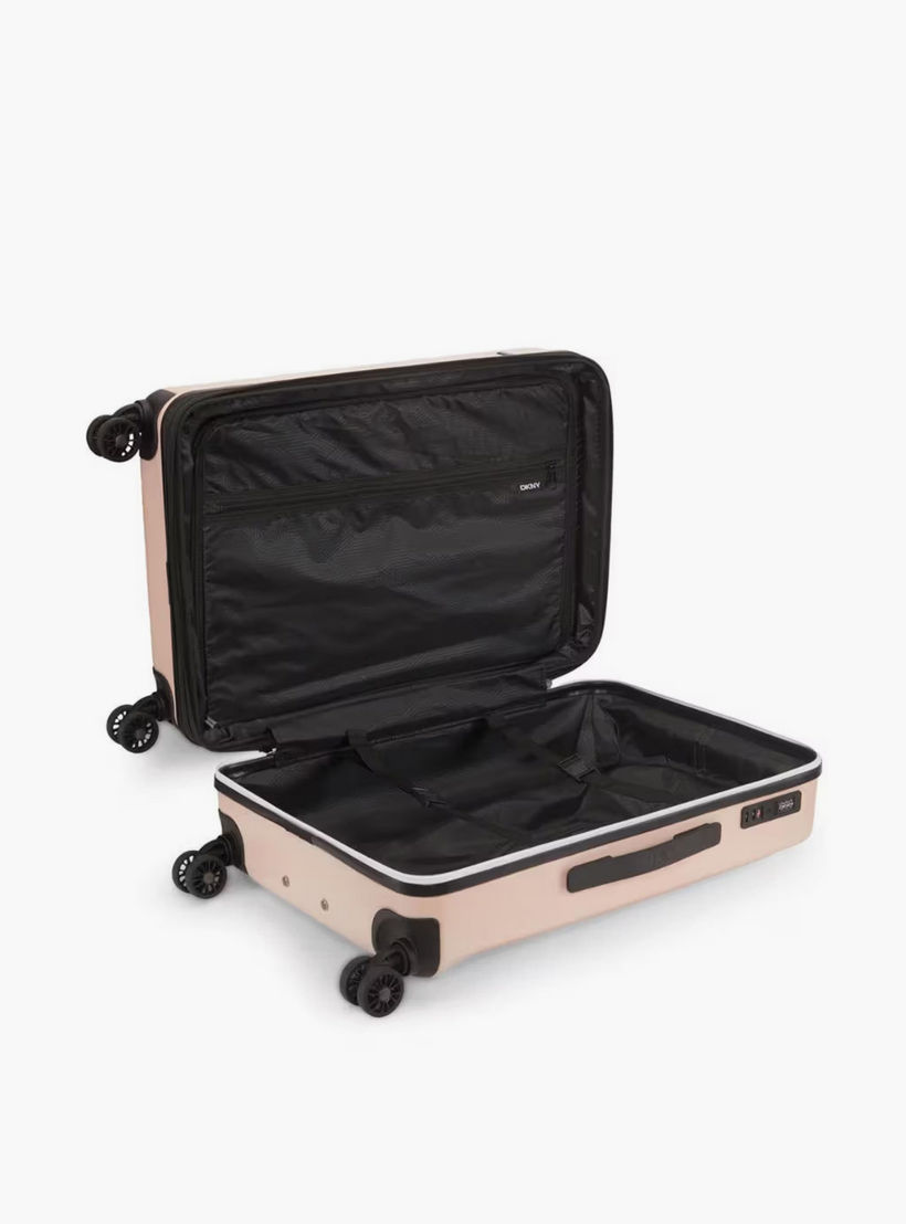 شنطة سفر ترولي صلبة بمقبض قابل للسحب ونقوش الشعار من دي كي إن واي - شنطة شحن 24 بوصة-travel-luggagesandbags-luggage-image-4