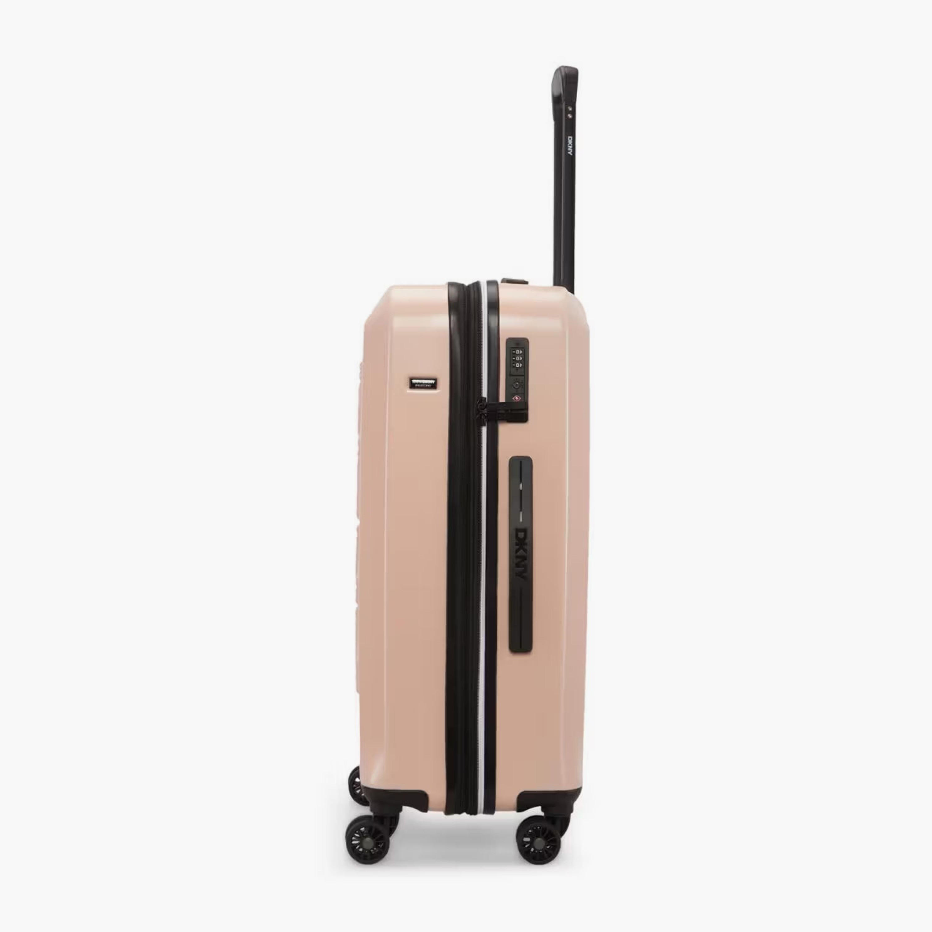 شنطة سفر ترولي صلبة بمقبض قابل للسحب ونقوش الشعار من دي كي إن واي - شنطة شحن 24 بوصة-travel-luggagesandbags-luggage-image-5