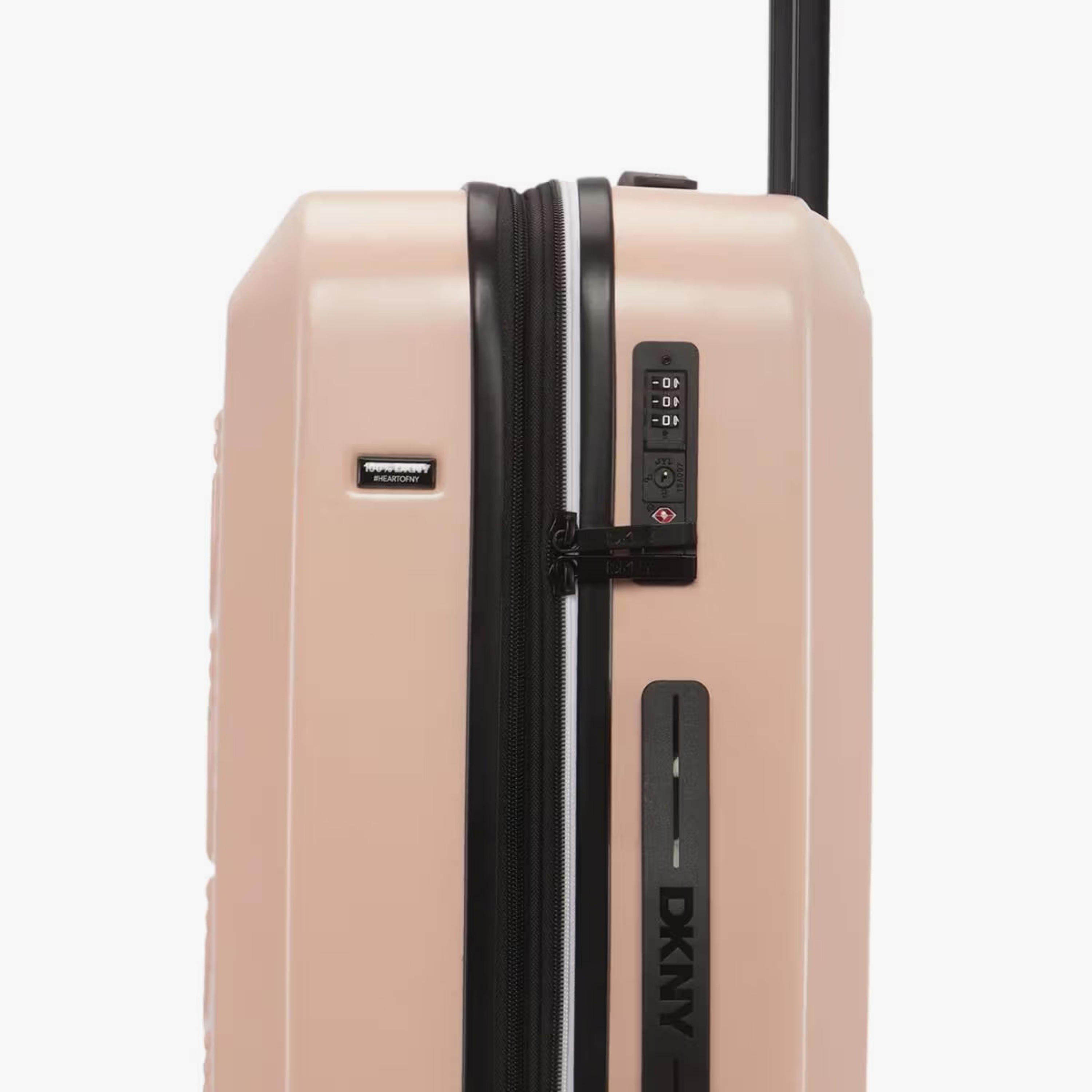 شنطة سفر ترولي صلبة بمقبض قابل للسحب ونقوش الشعار من دي كي إن واي - شنطة شحن 24 بوصة-travel-luggagesandbags-luggage-image-7