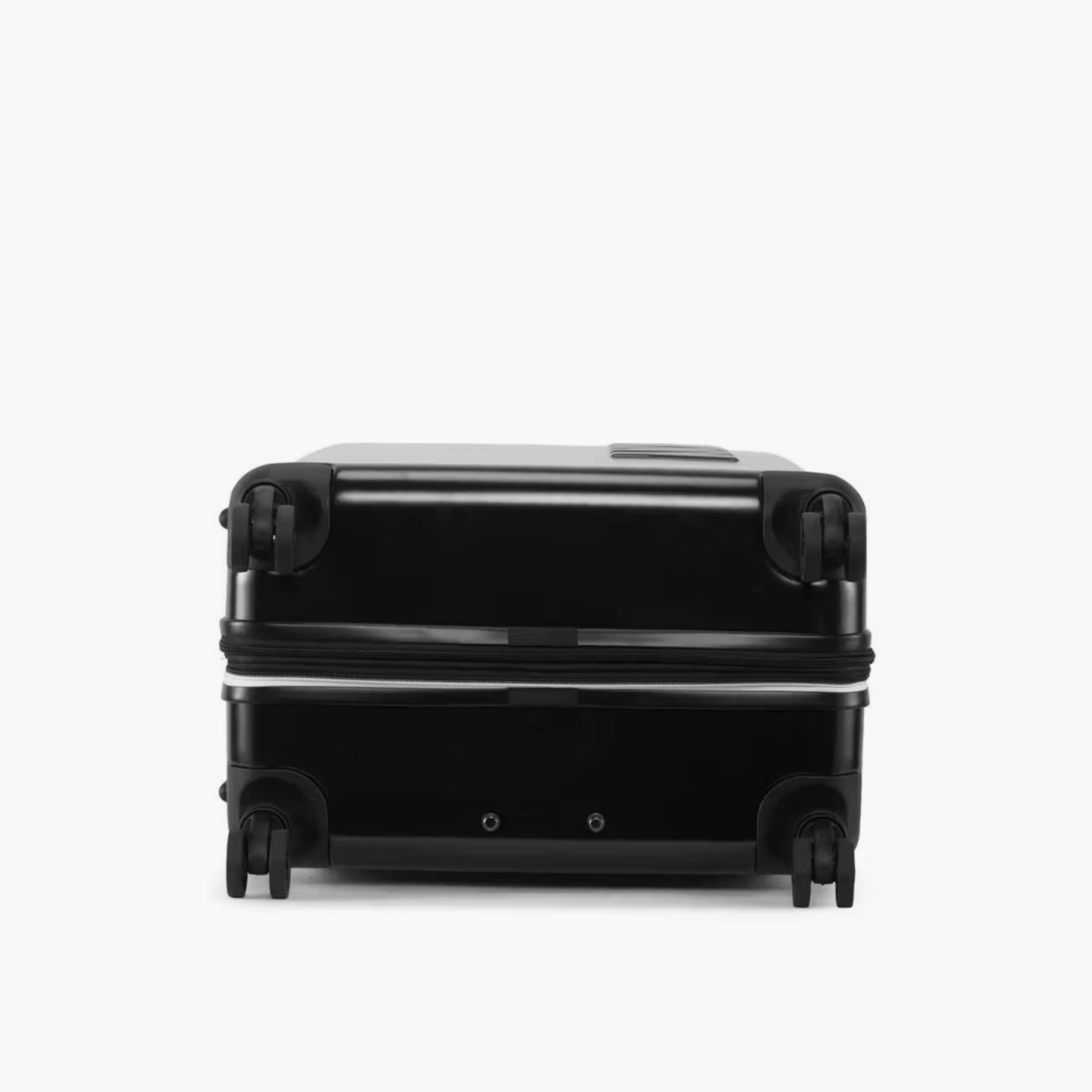 DKNY Logo Embossed Hardcase Luggage Trolley with Retractable Handle - 28 inches Check-In Bag-travel-luggagesandbags-luggage-image-6