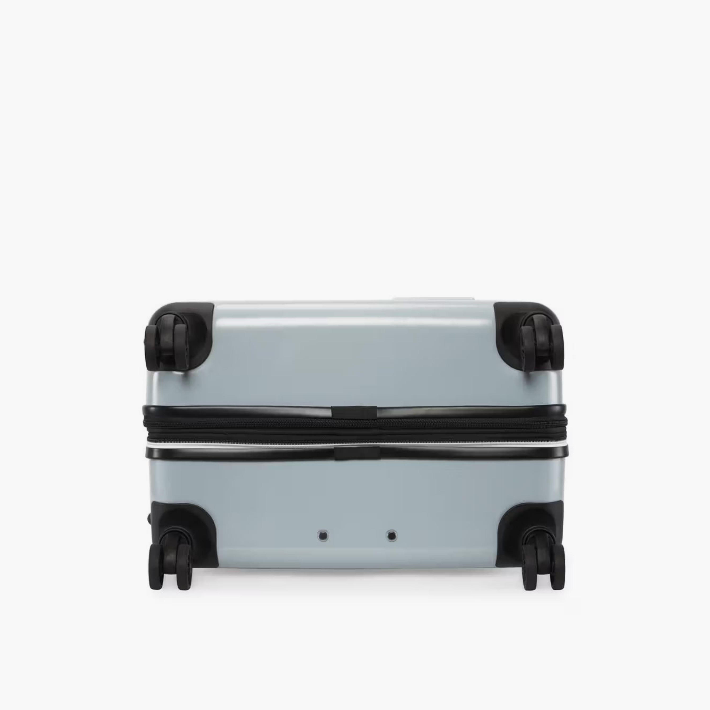 DKNY Logo Embossed Hardcase Luggage Trolley with Retractable Handle - 28 inches Check-In Bag-travel-luggagesandbags-luggage-image-6