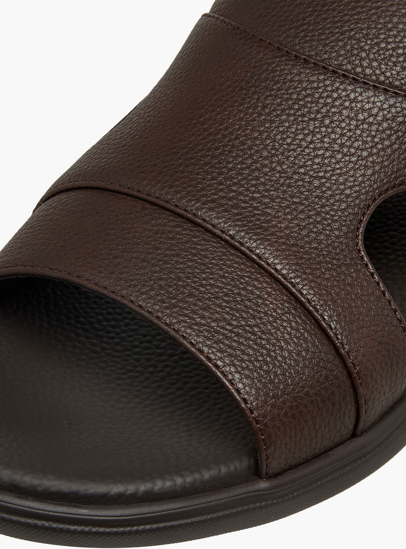 LBL by Shoexpress Men Textured Sandals-men-shoes-sandals-image-4