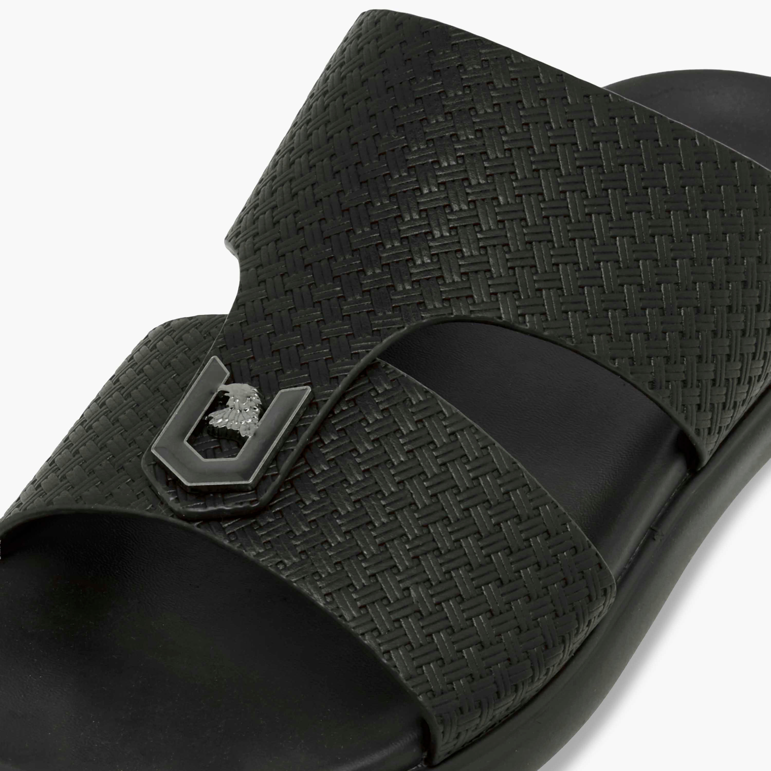 صندل عربي بارز الملمس للرجال من أل بي ال من شو إكسبريس-men-shoes-sandals-image-4