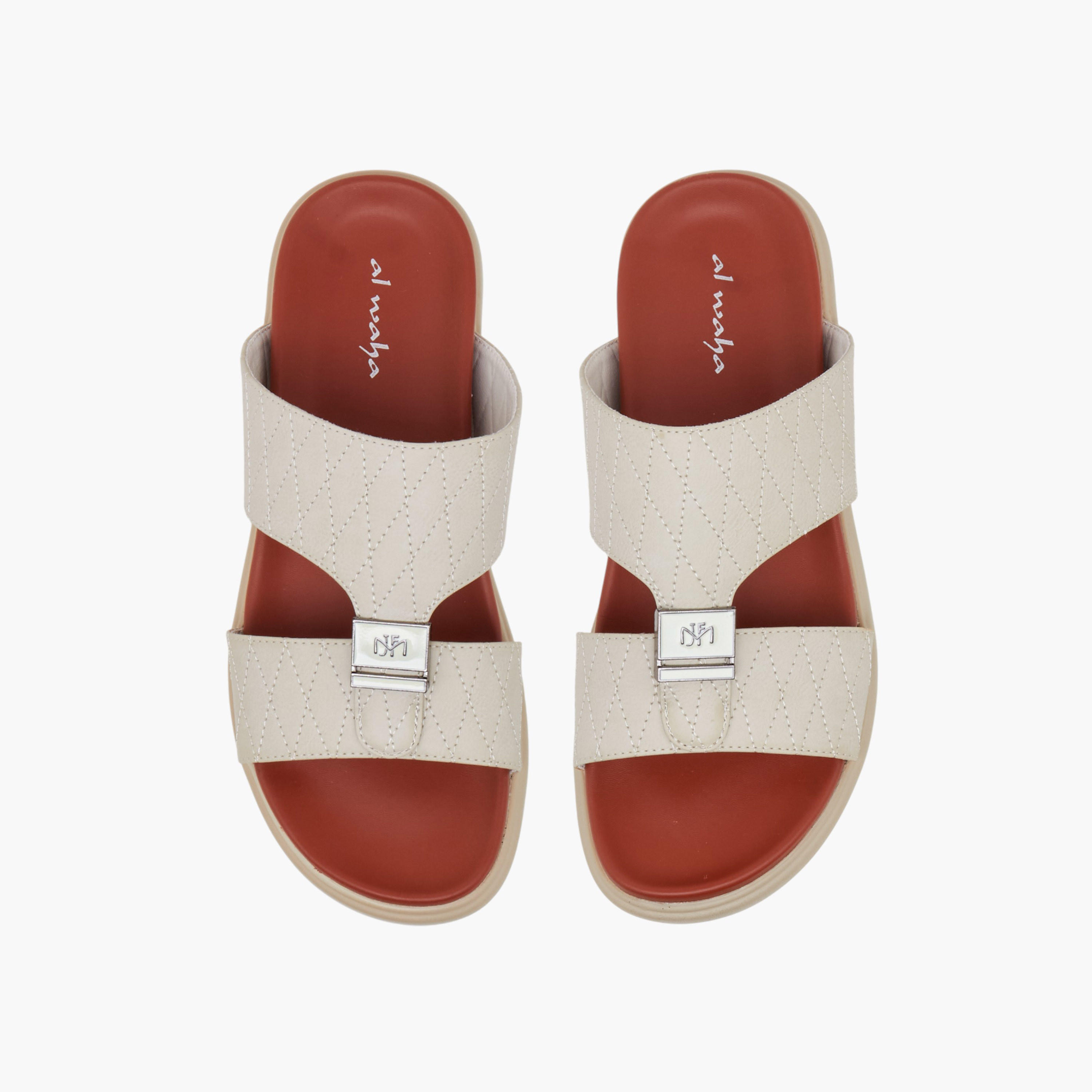 Al Waha Men Quilted Arabic Sandals-men-shoes-sandals-image-1