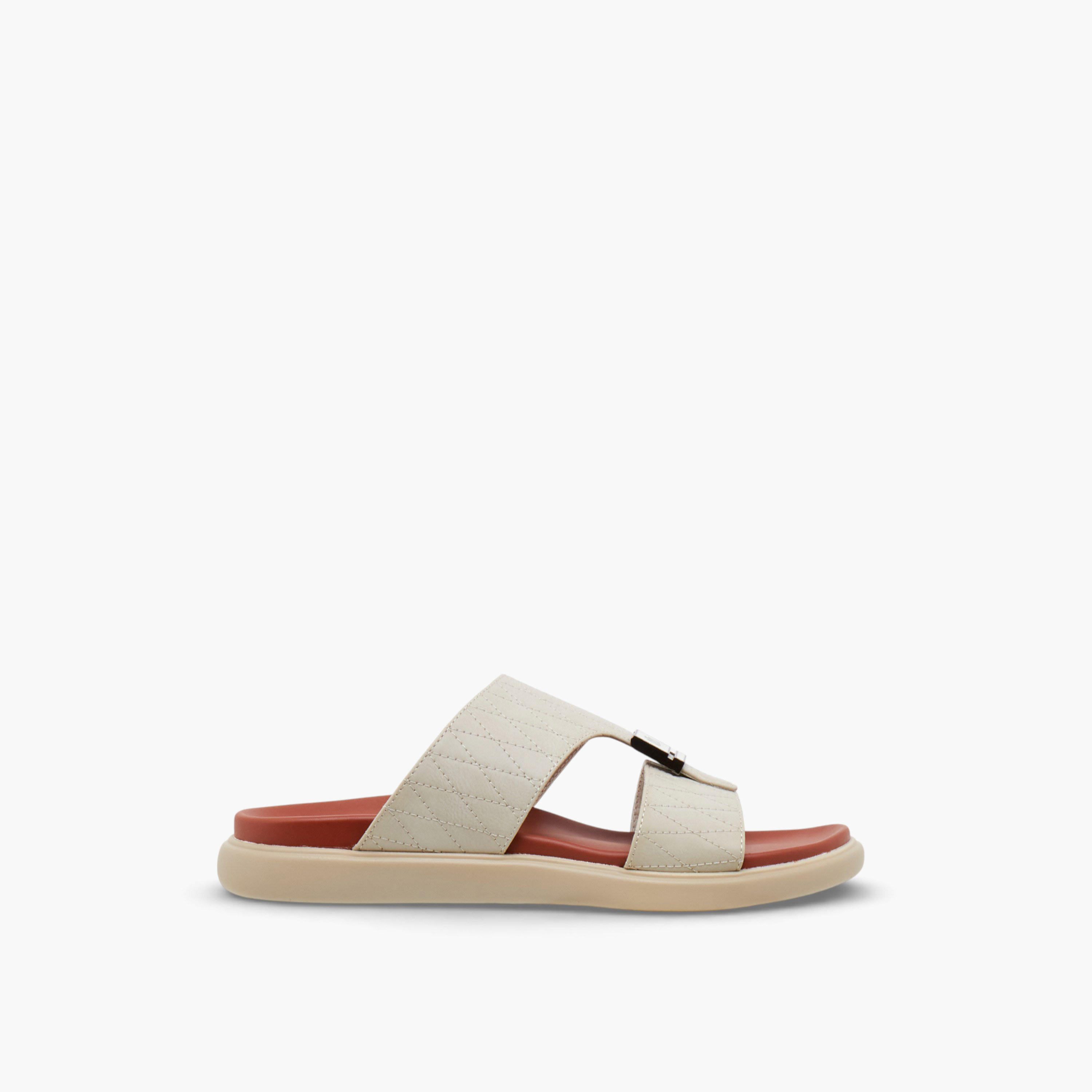 Al Waha Men Quilted Arabic Sandals-men-shoes-sandals-image-3