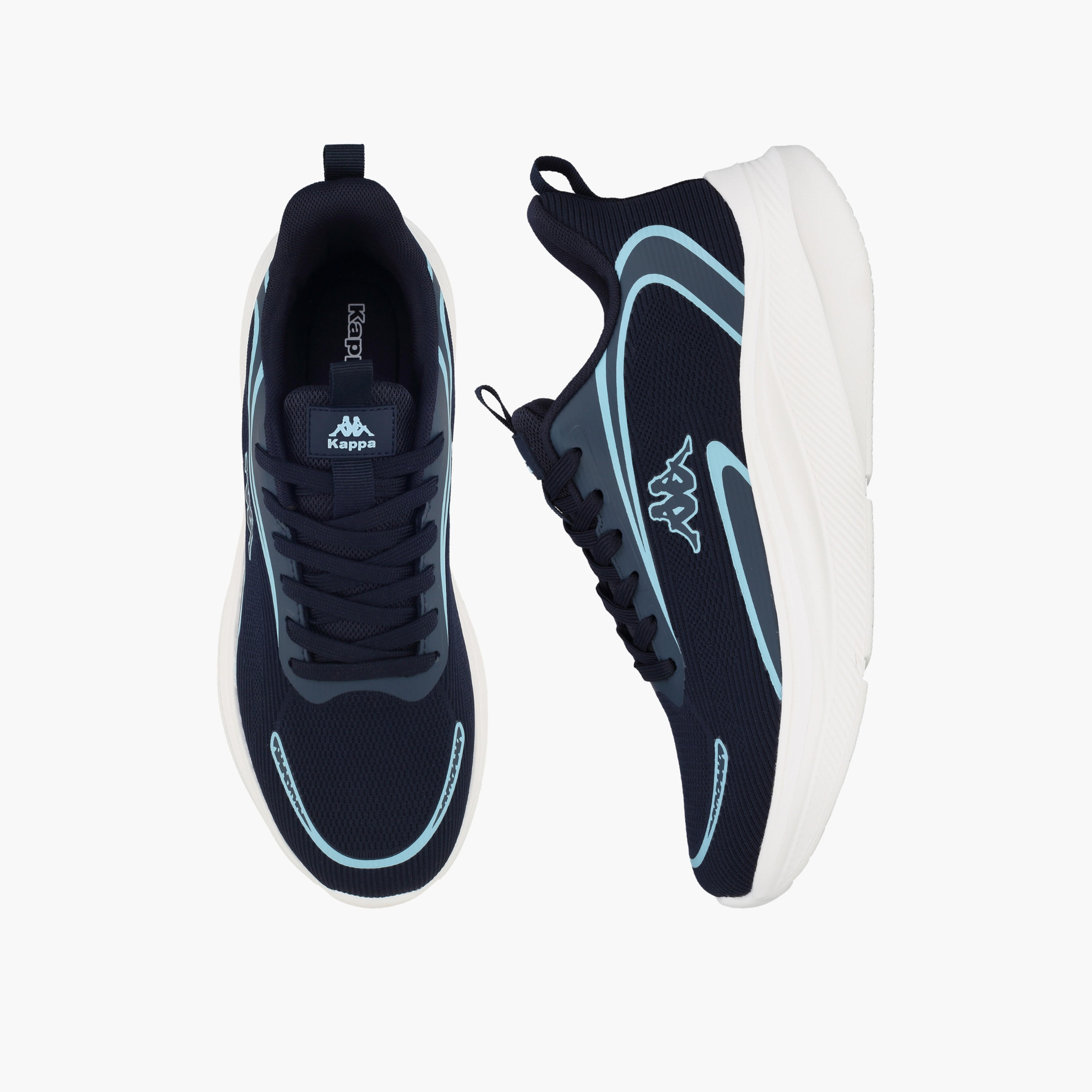 حذاء رياضي للرجال بطبعة شعار ورباط إغلاق من كابا-men-shoes-sneakers-image-1