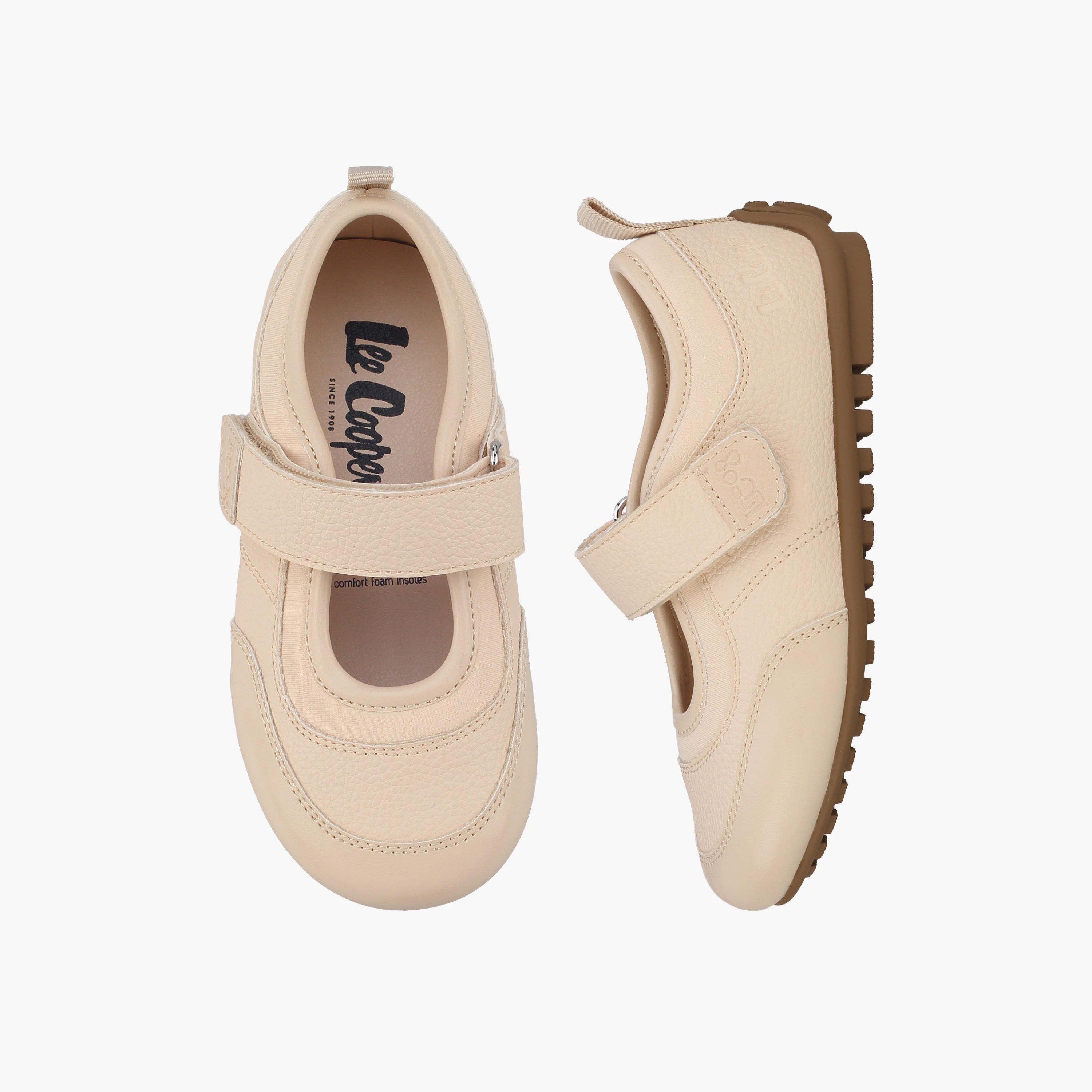حذاء سنيكرز ماري جين بشريط إغلاق لاصق للبنات من لي كوبر-girls-shoes-sneakers-image-1