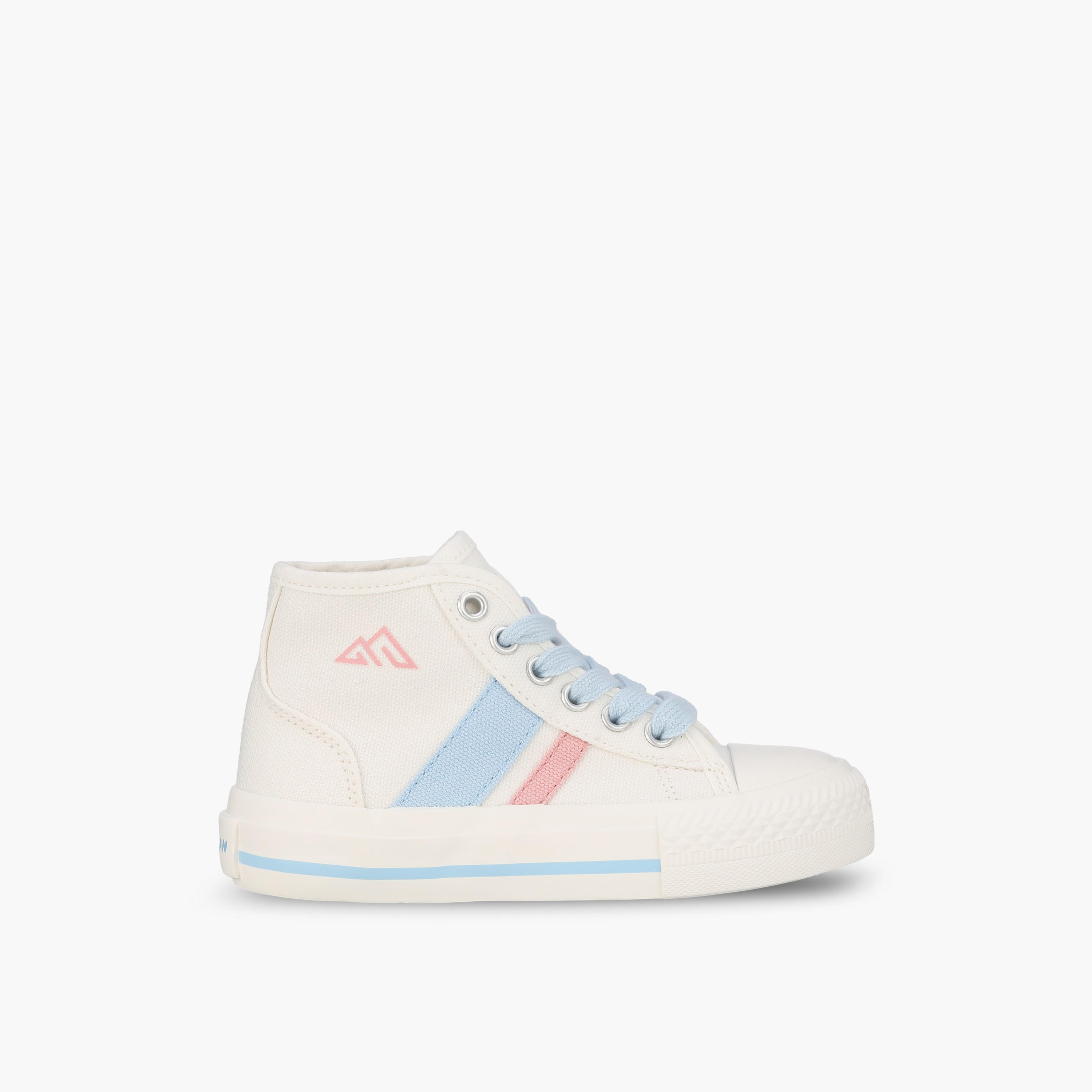 Oaklan by Shoexpress Girls Striped Lace-Up Sneakers-girls-shoes-sneakers-image-3