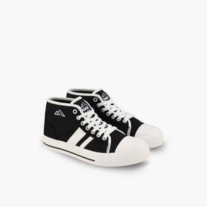 Oaklan by Shoexpress Women Striped Lace-Up Sneakers-women-image-1