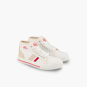 Oaklan by Shoexpress Women Striped Lace-Up Sneakers-women-image-1