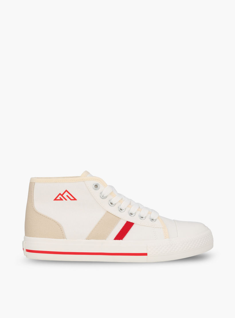 Oaklan by Shoexpress Women Striped Lace-Up Sneakers-women-shoes-sneakers-image-3