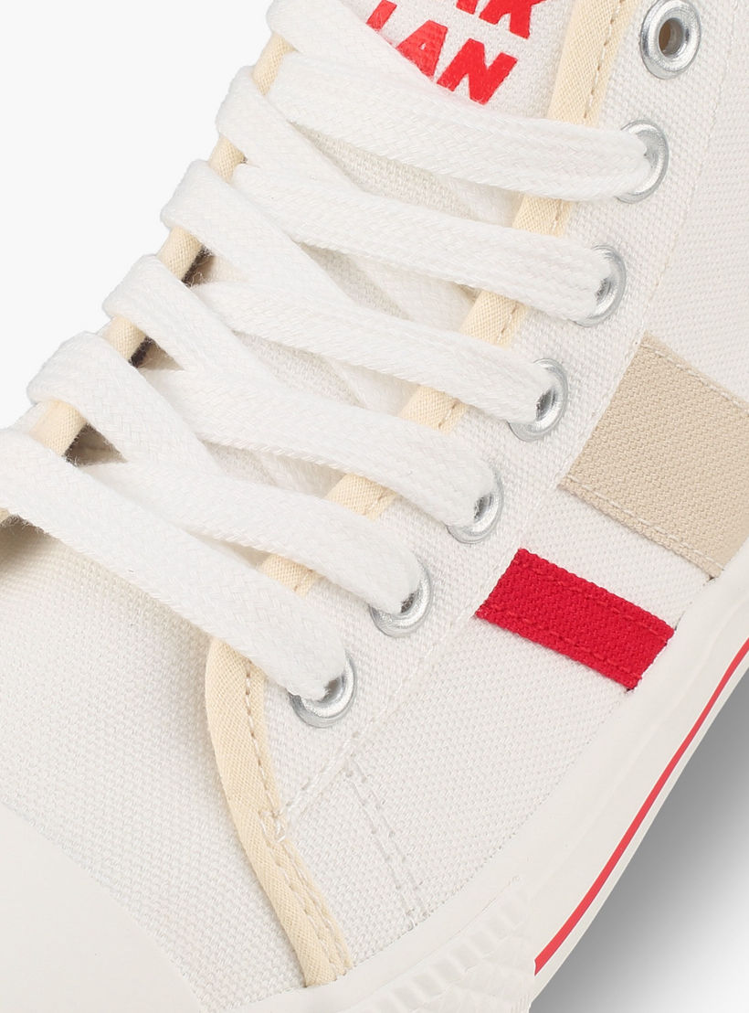 Oaklan by Shoexpress Women Striped Lace-Up Sneakers-women-shoes-sneakers-image-4