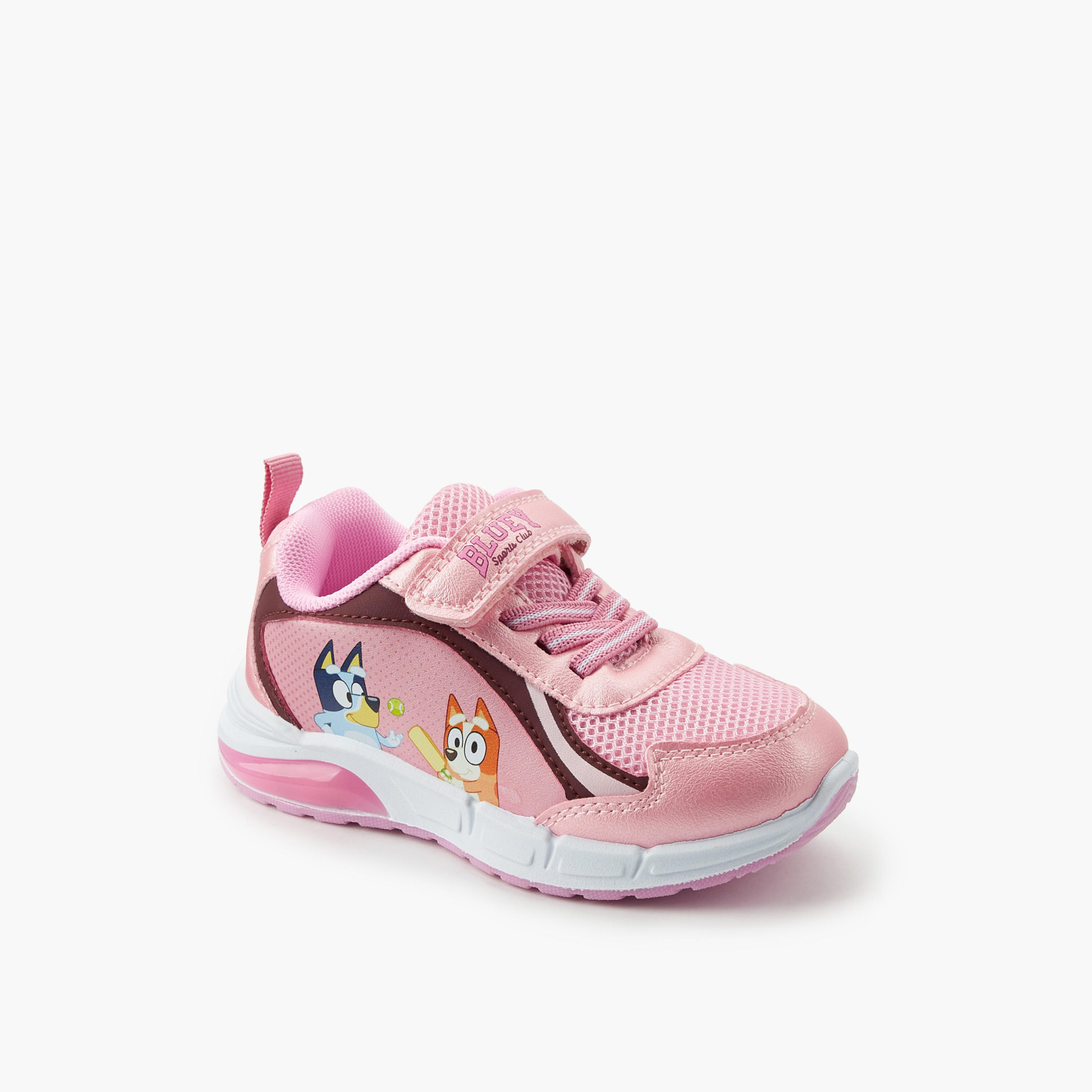 Bluey Girls Light-Up Ankle Sneakers-girls-shoes-sneakers-image-2