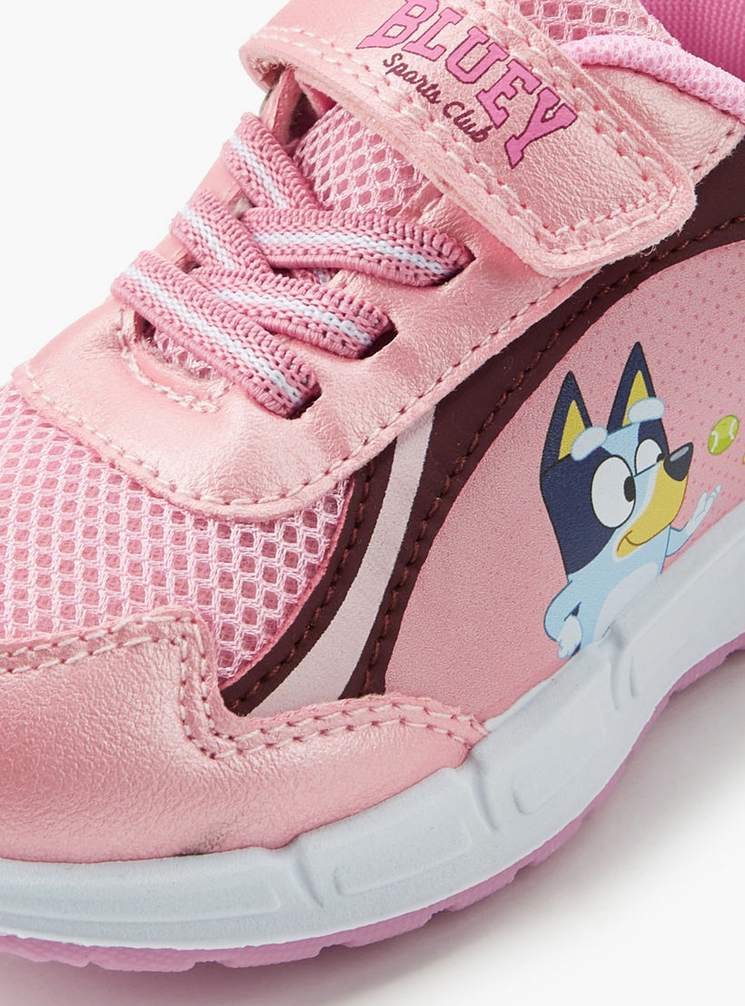 Bluey Girls Light-Up Ankle Sneakers-girls-shoes-sneakers-image-4