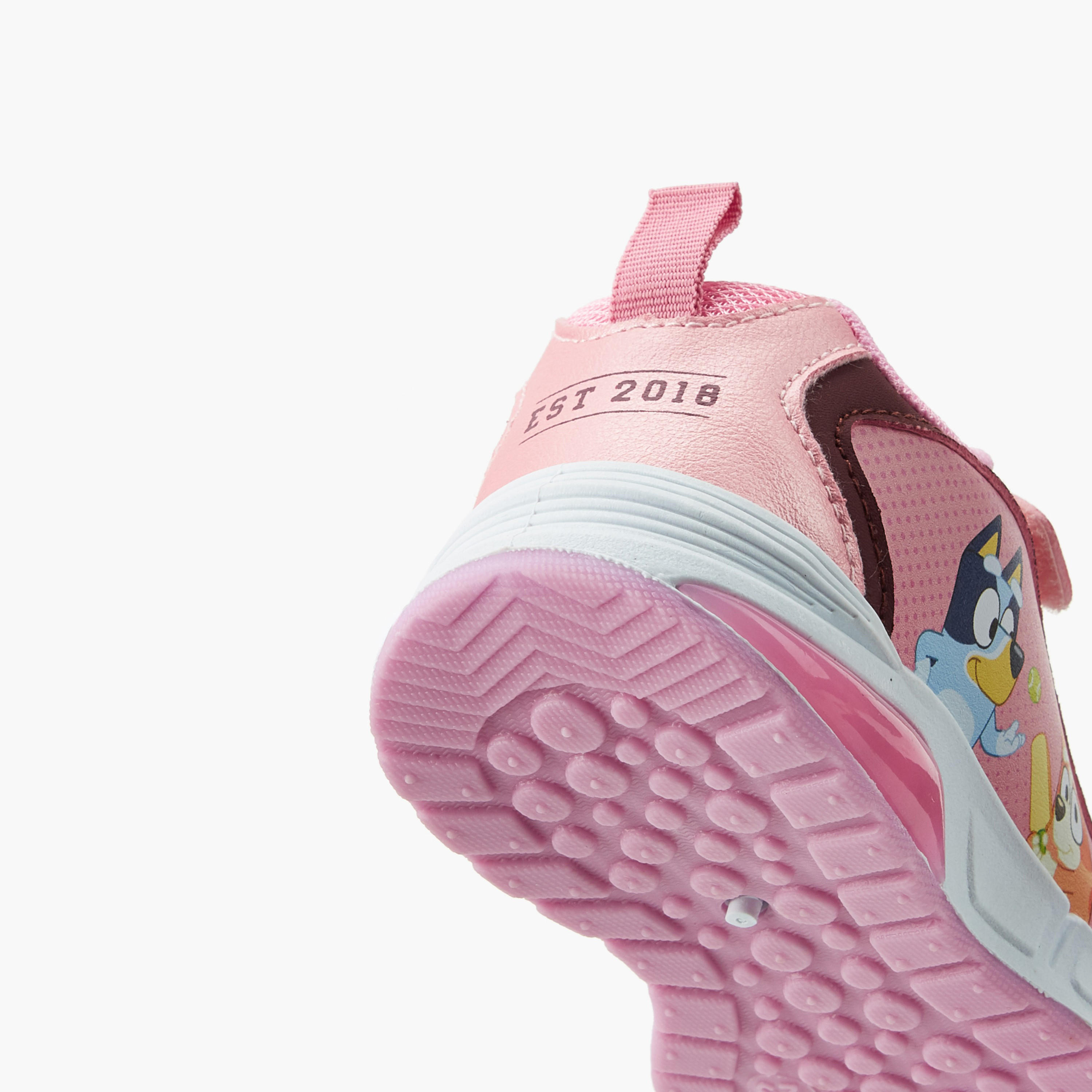 Bluey Girls Light-Up Ankle Sneakers-girls-shoes-sneakers-image-5