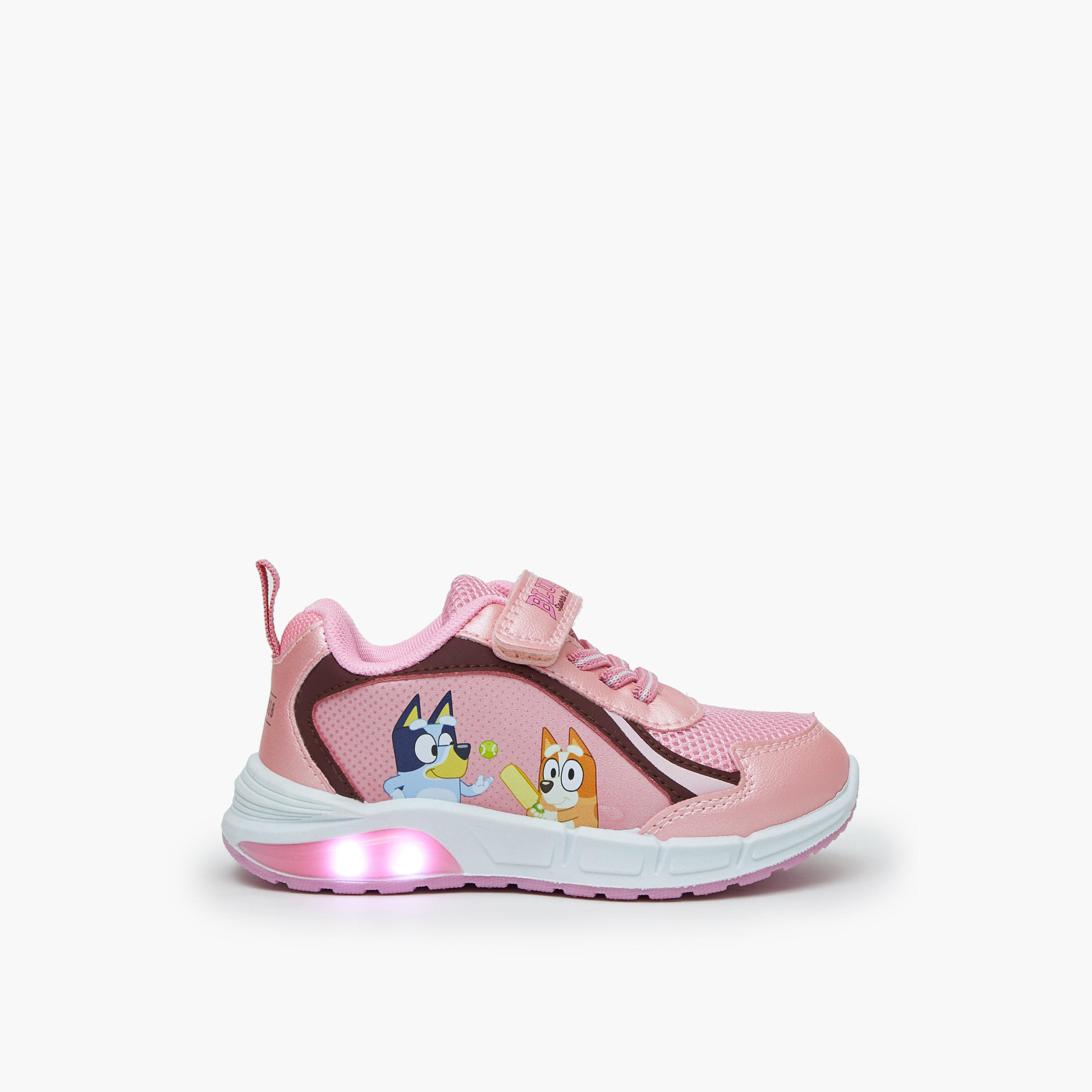 Bluey Girls Light-Up Ankle Sneakers-girls-shoes-sneakers-image-6