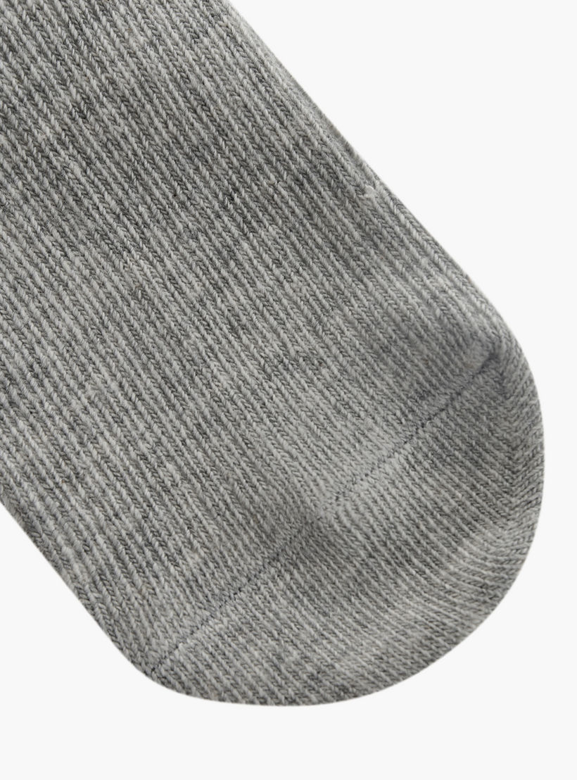 Juniors Textured Ankle Length Socks - Set of 7-girls-accessories-socks-image-3