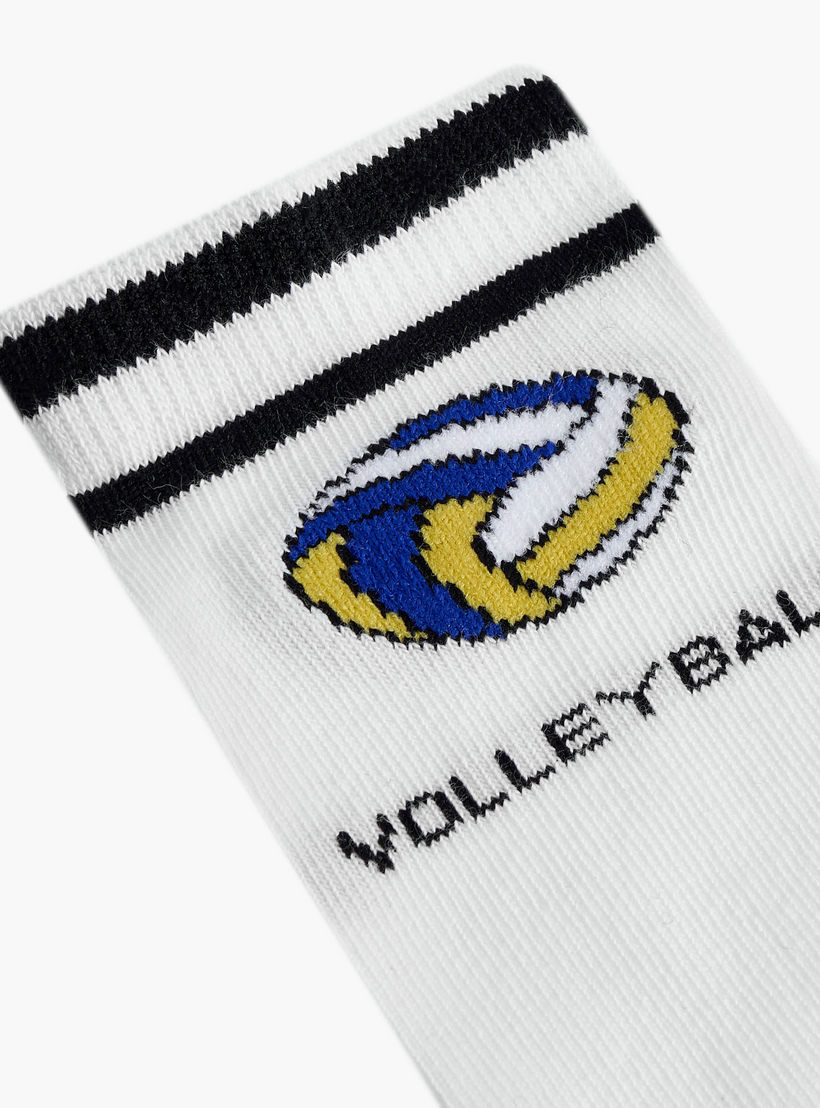 Juniors Printed Ankle Length Socks - Set of 5-boys-accessories-socks-image-5