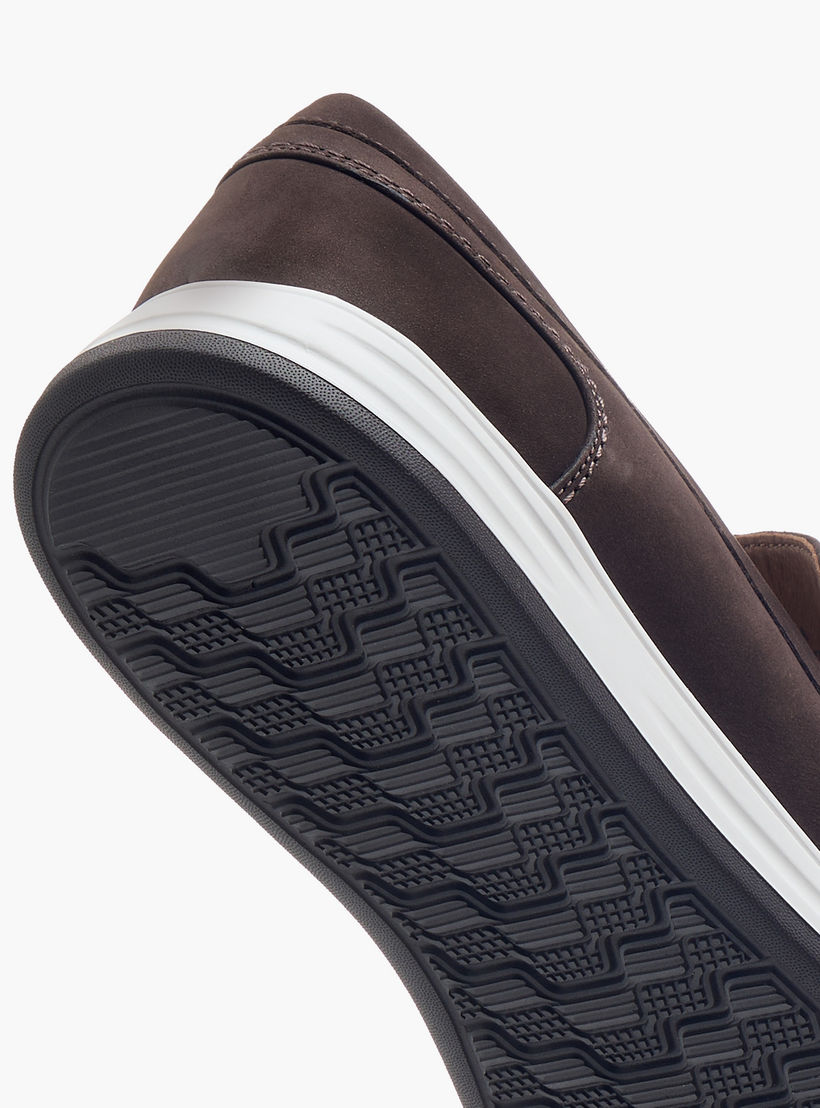 Duchini Men's Leather Cutout Detail Slip-On Loafers-men-shoes-loafersandmoccasins-image-5