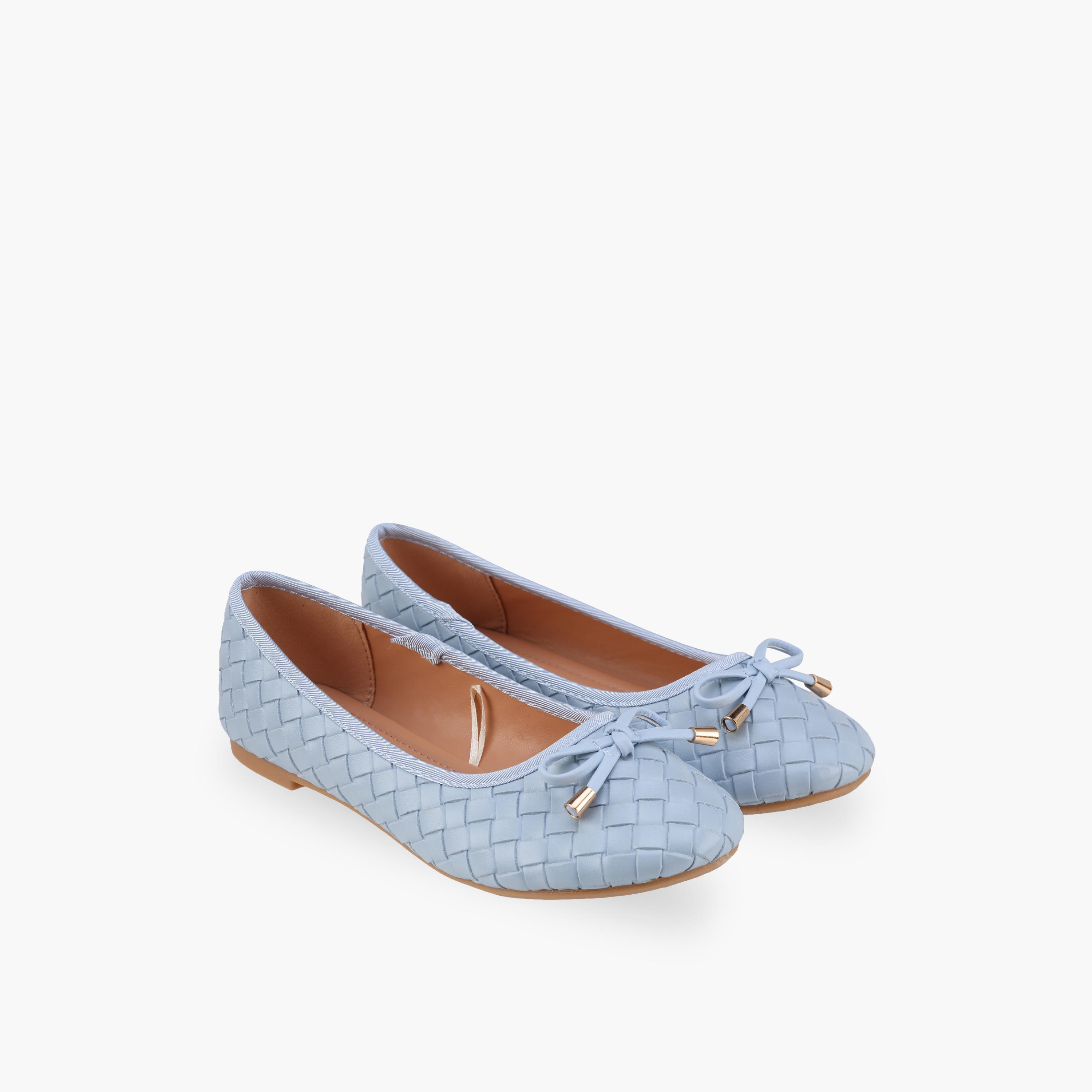 Flora Bella Girls Bow Accent Ballerina Shoes-girls-shoes-ballerinas-image-1