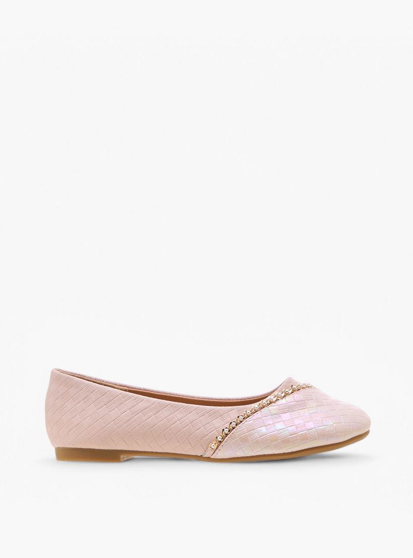 حذاء باليرينا سهل الارتداء وبارز الملمس من فلورا بيلا-girls-shoes-ballerinas-image-3