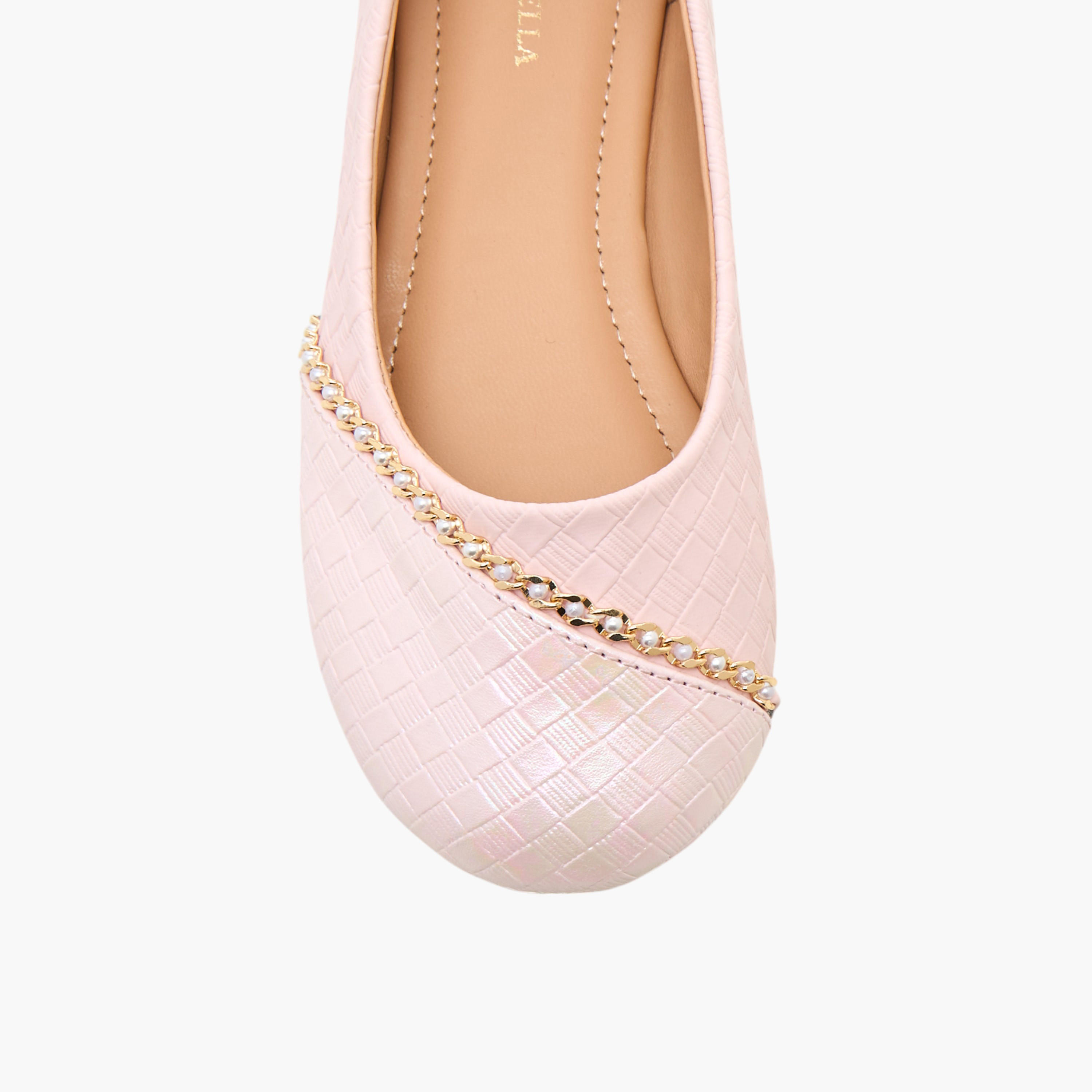 حذاء باليرينا سهل الارتداء وبارز الملمس من فلورا بيلا-girls-shoes-ballerinas-image-4