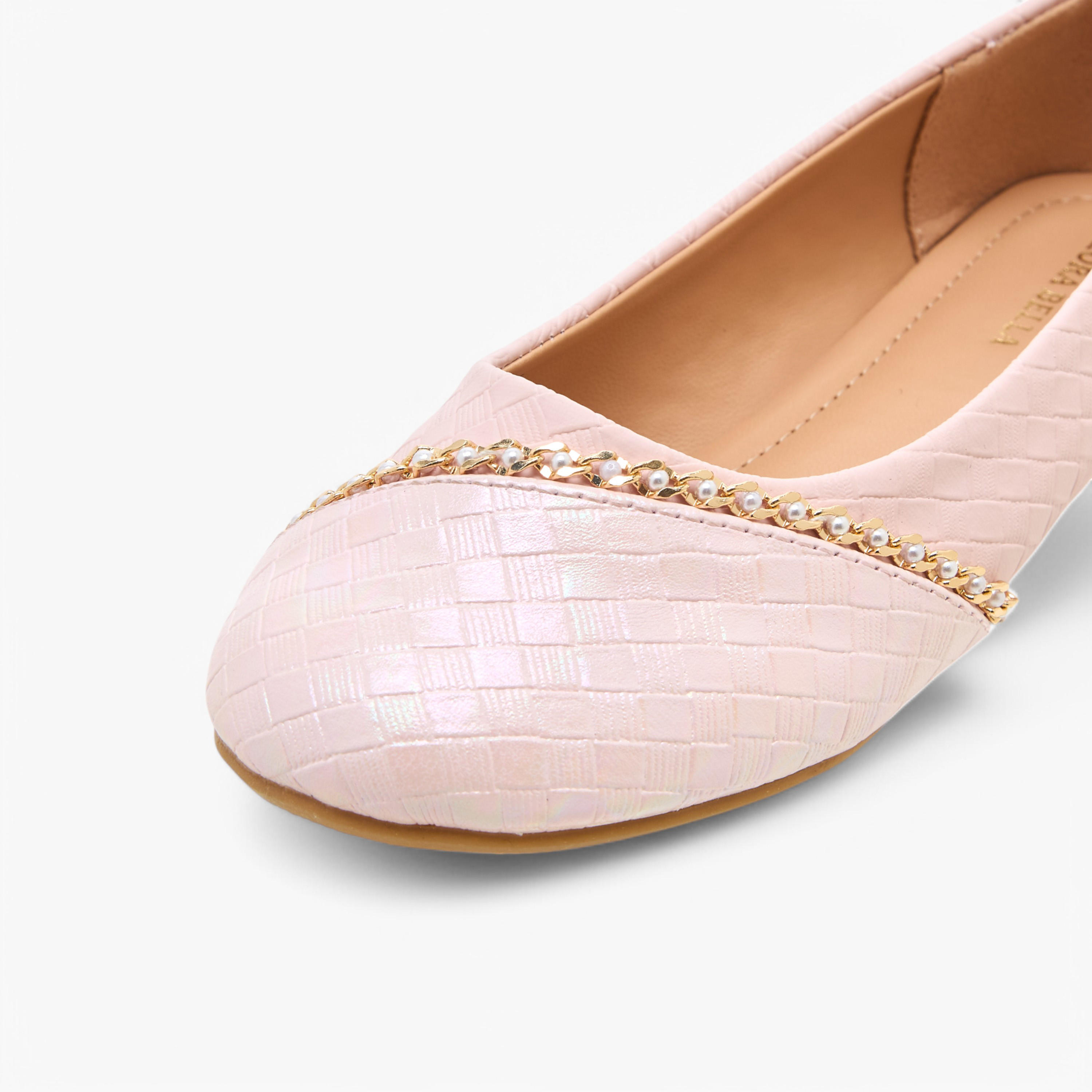 حذاء باليرينا سهل الارتداء وبارز الملمس من فلورا بيلا-girls-shoes-ballerinas-image-6