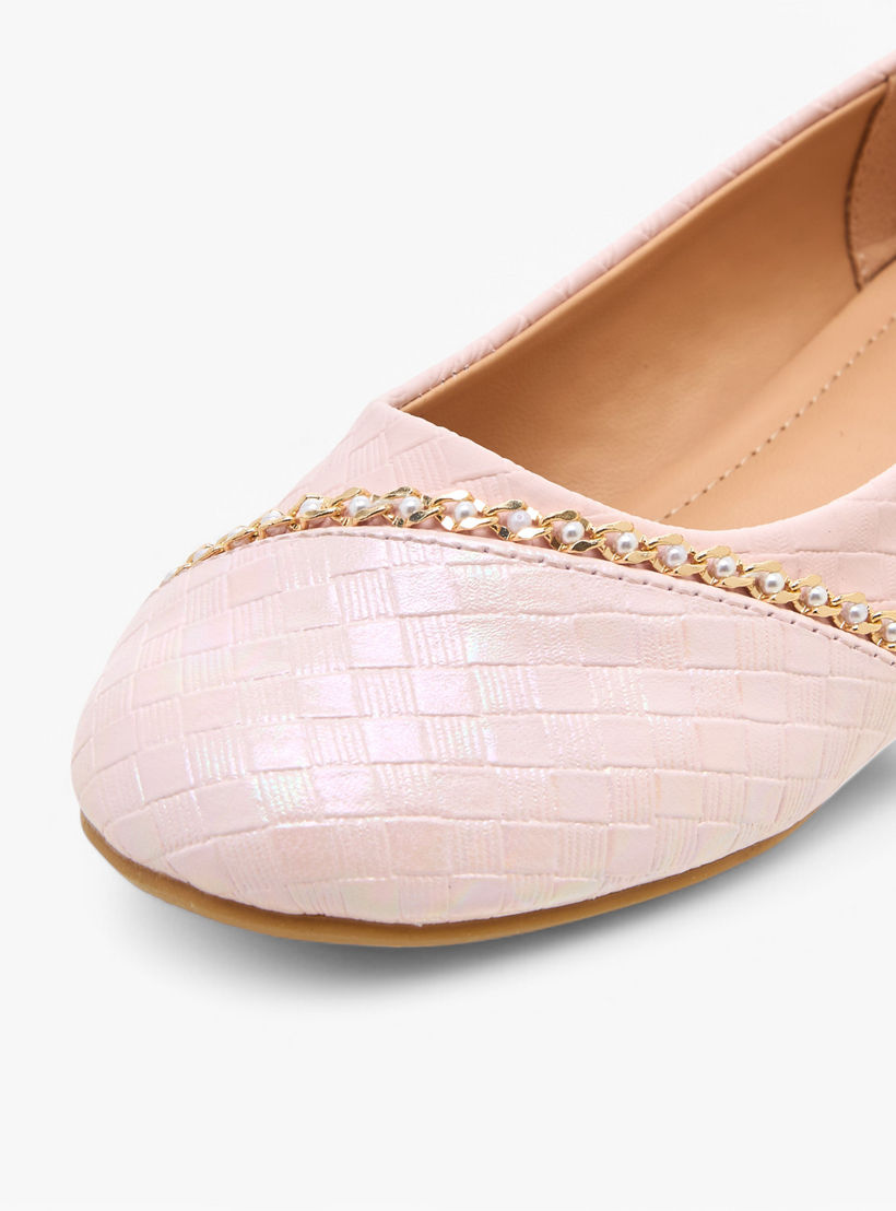 حذاء باليرينا سهل الارتداء وبارز الملمس من فلورا بيلا-girls-shoes-ballerinas-image-6
