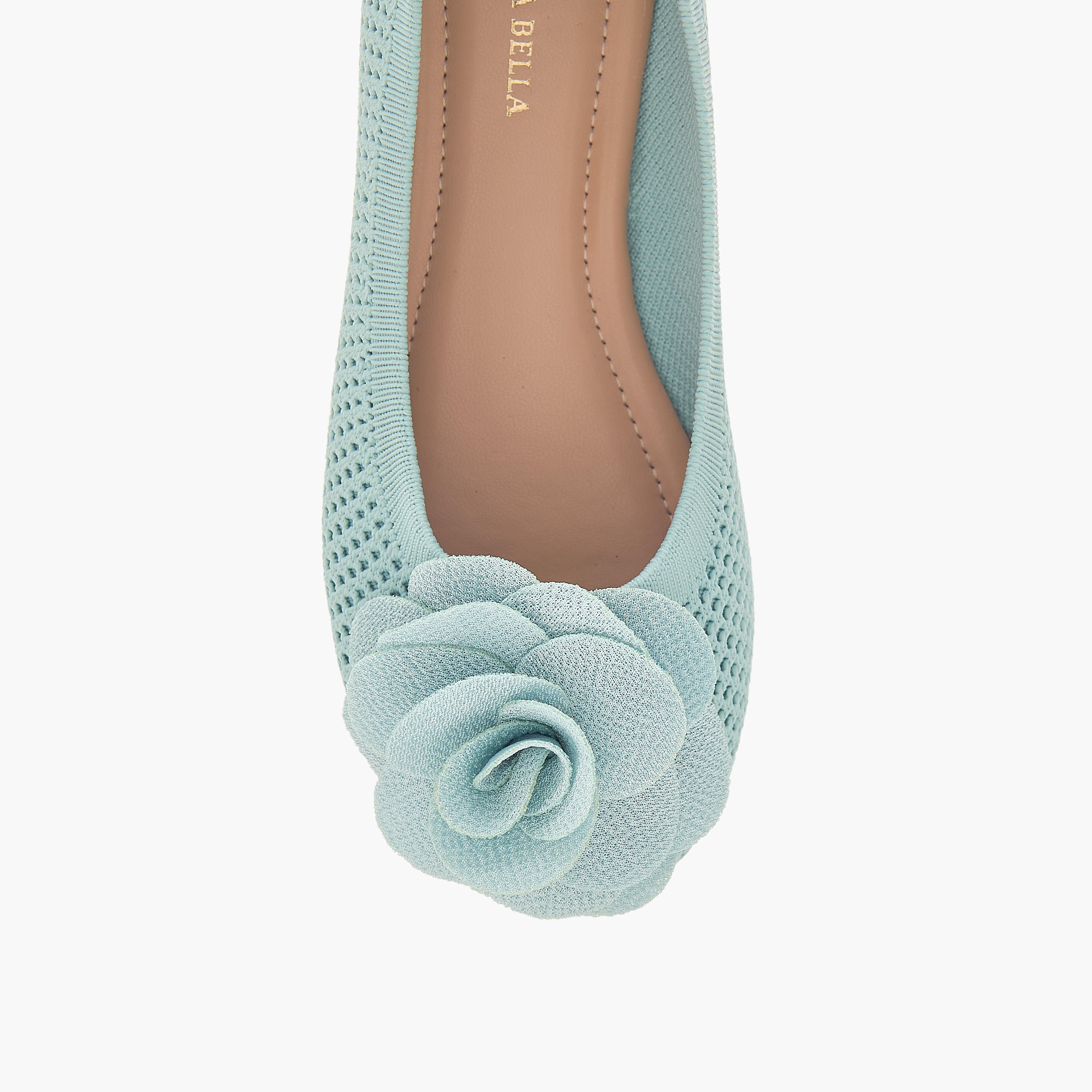 Flora Bella Floral Detail Slip-On Ballerina Shoes-girls-shoes-ballerinas-image-4