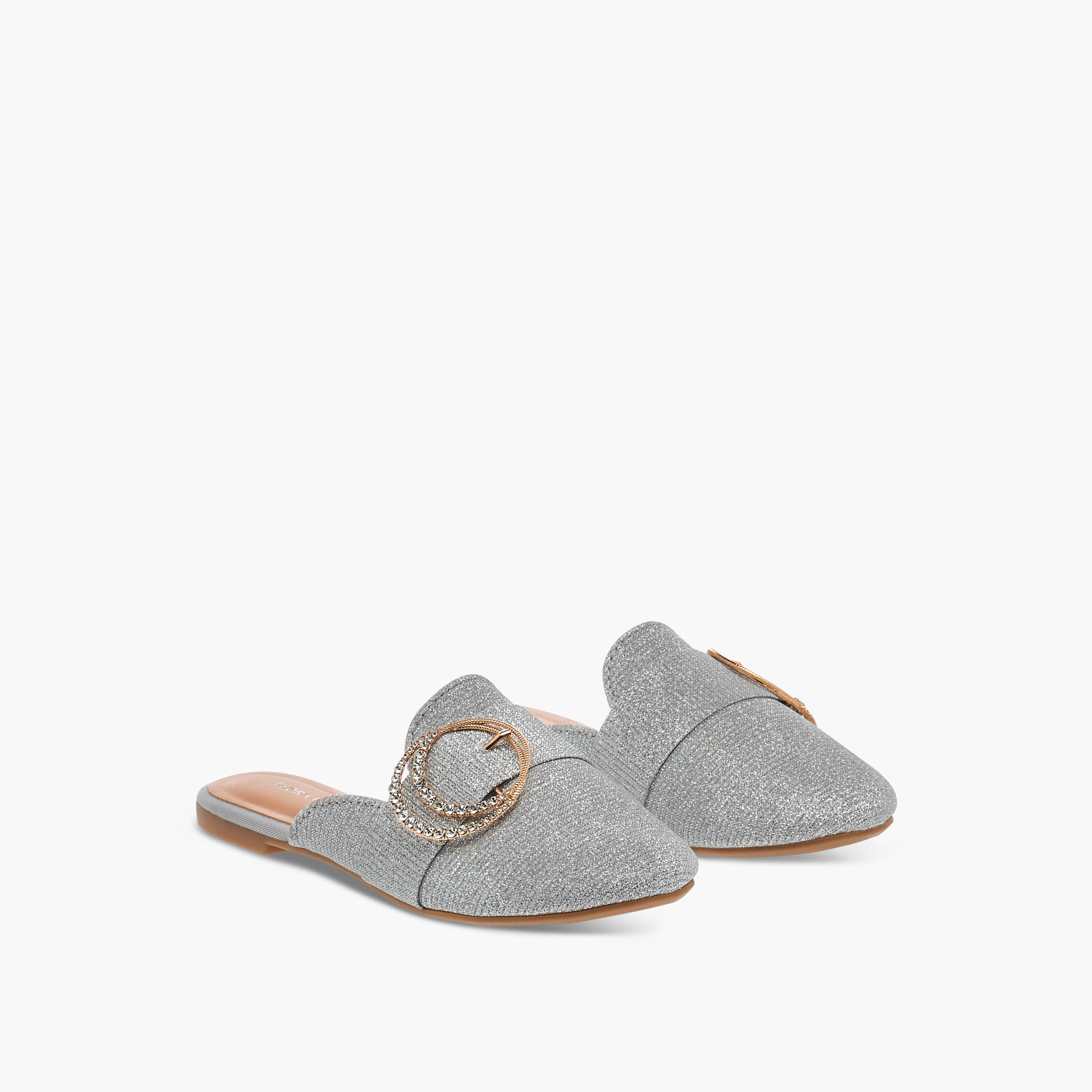 Flora Bella Embellished Slip-On Mules-girls-shoes-ballerinas-image-1