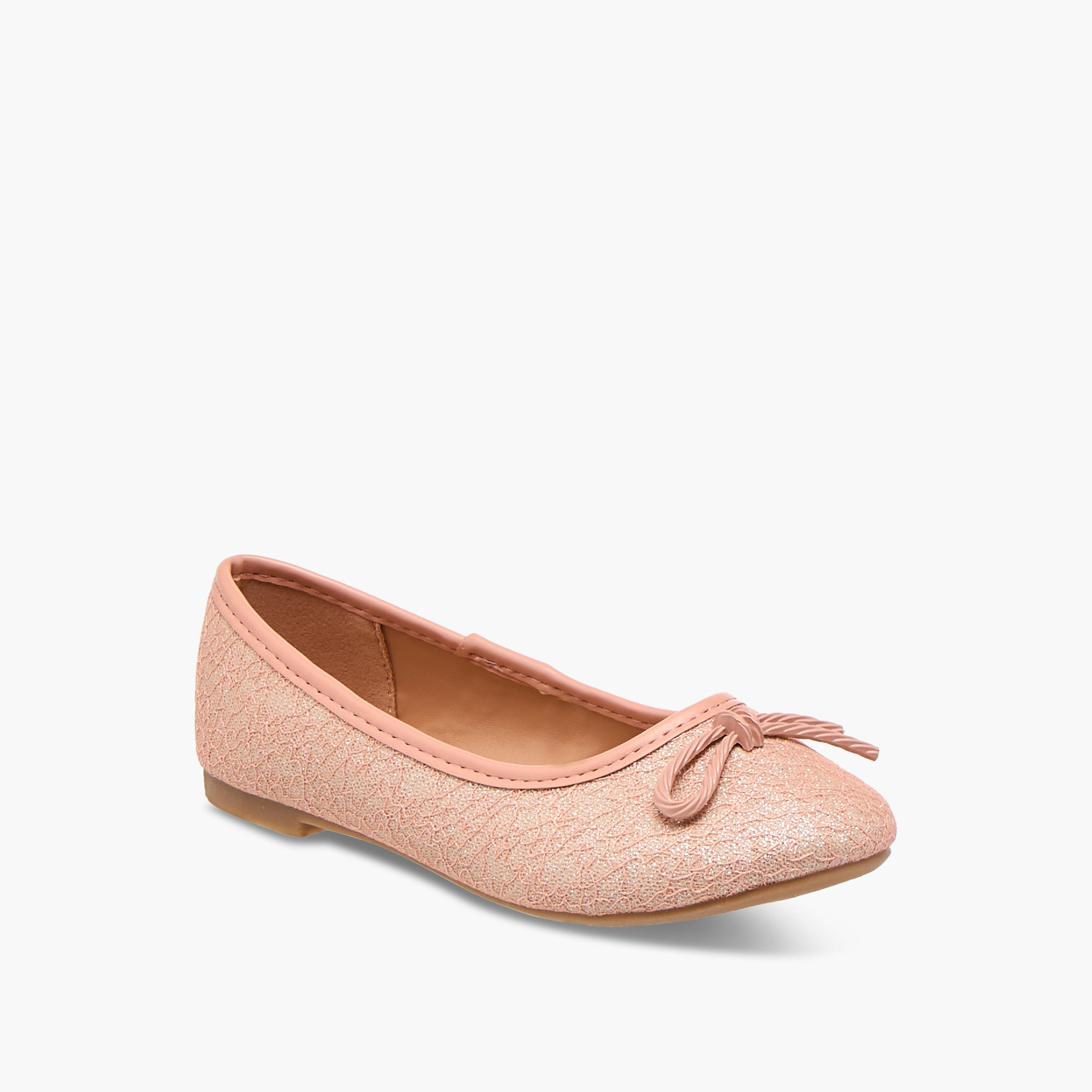 حذاء باليرينا سهل الارتداء بزينة فيونكة من فلورا بيلا-girls-shoes-ballerinas-image-2